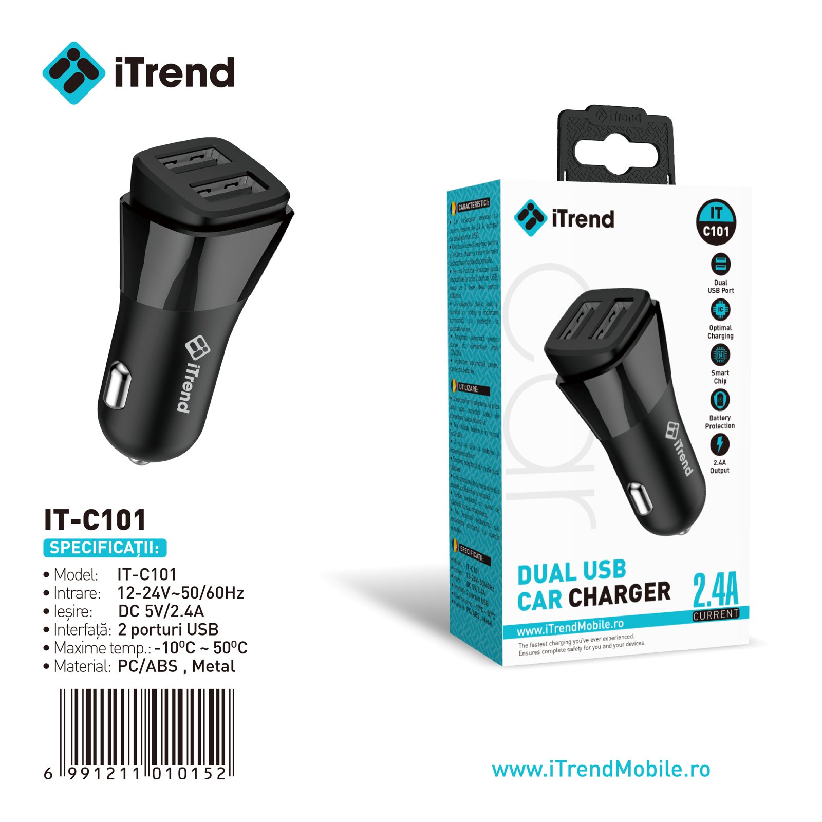 Fișa produsului IT-C101-BK