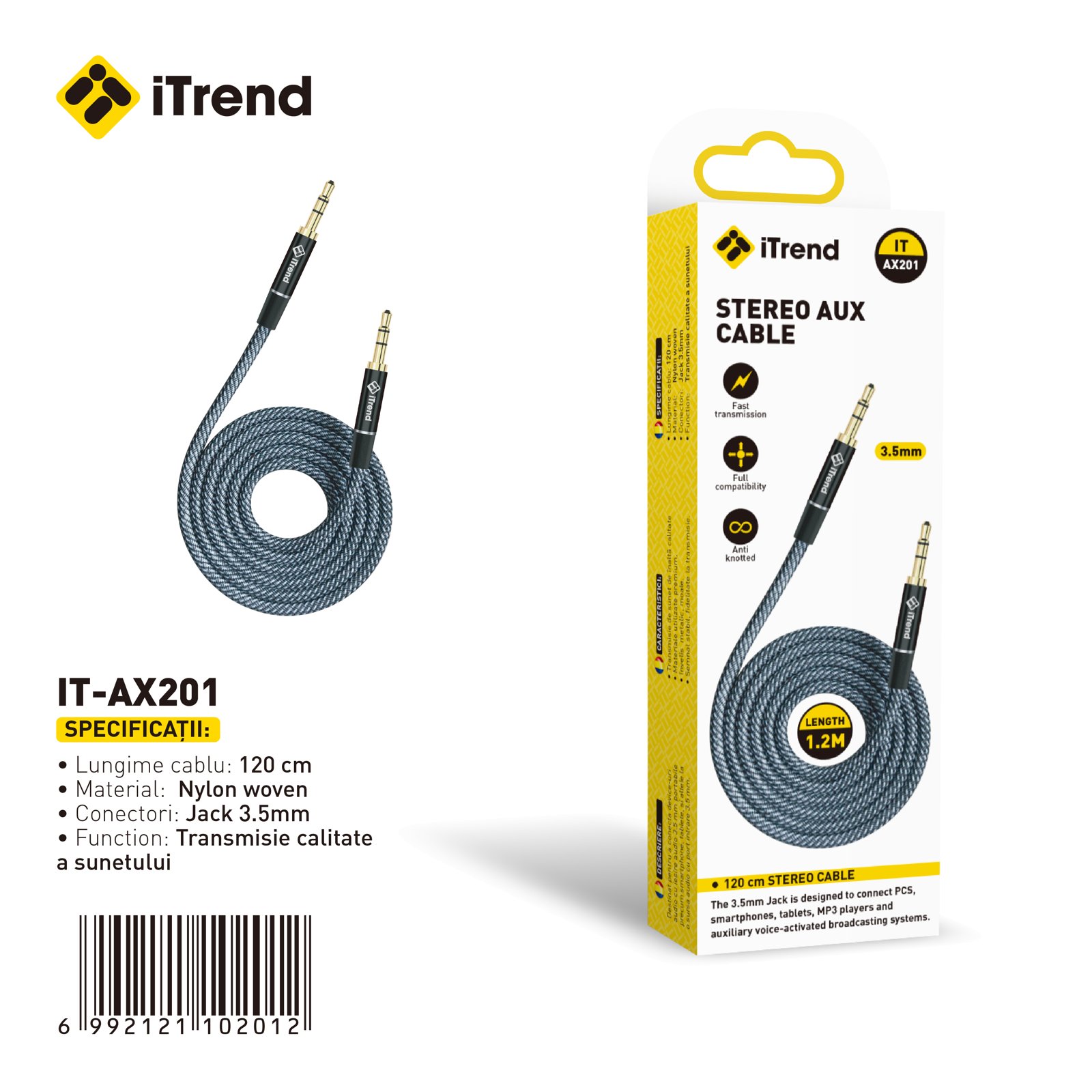 Fișa produsului IT-AX201-BK