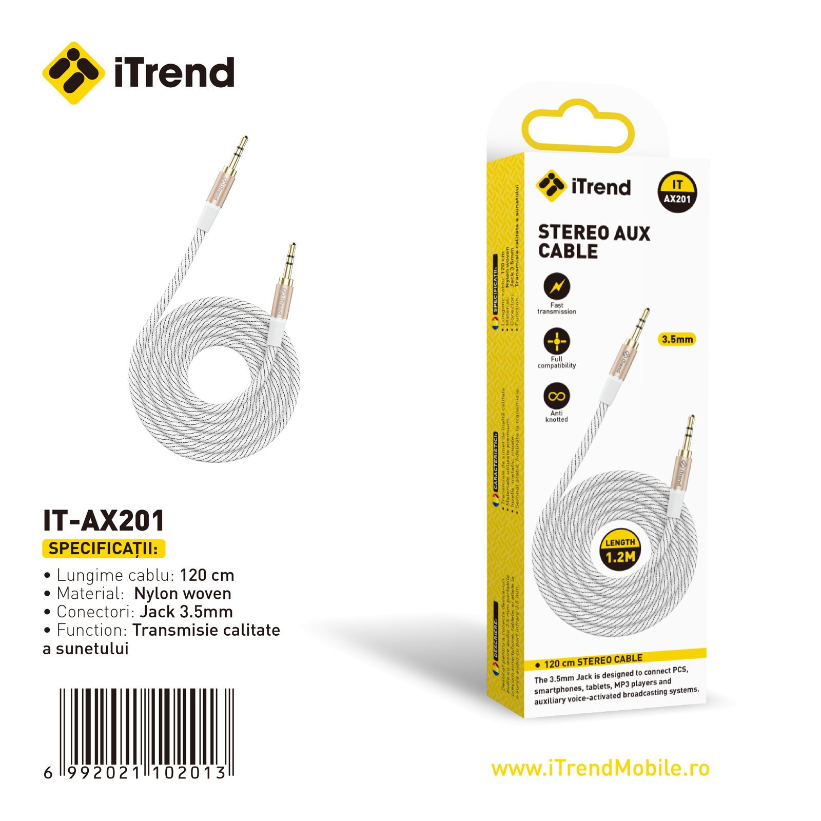 Fișa produsului IT-AX201-WH