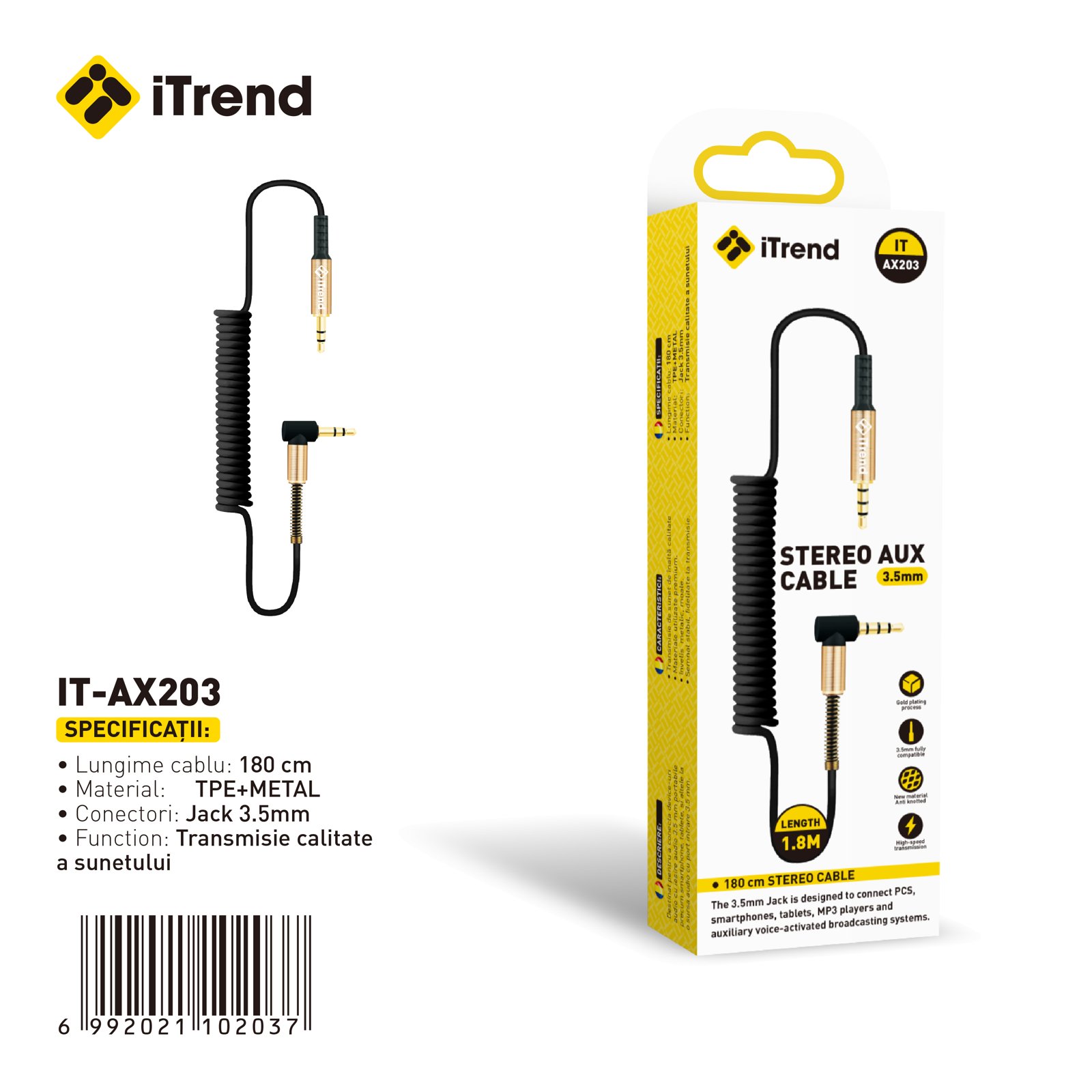 Fișa produsului IT-AX203-BK
