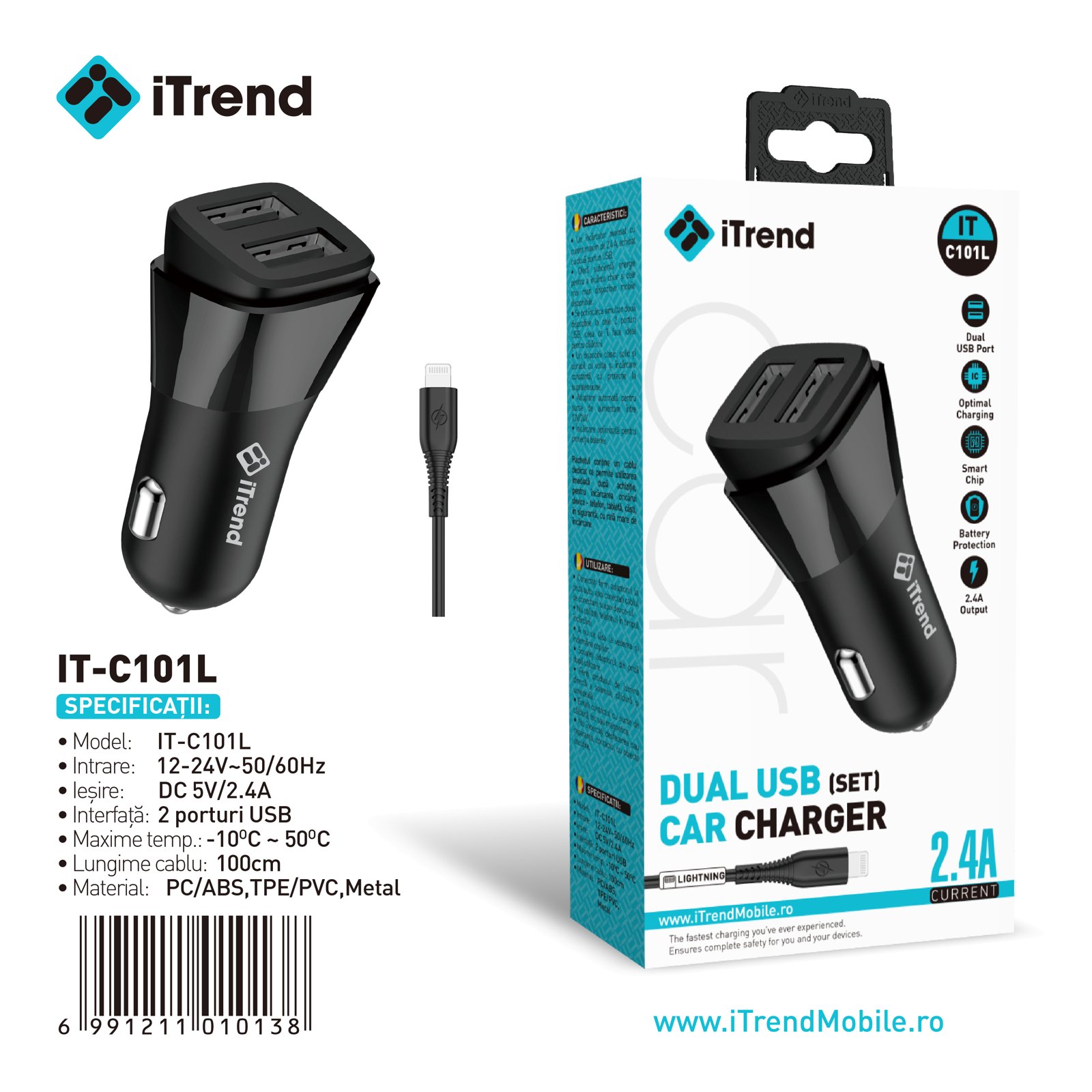 Fișa produsului IT-C101L-BK