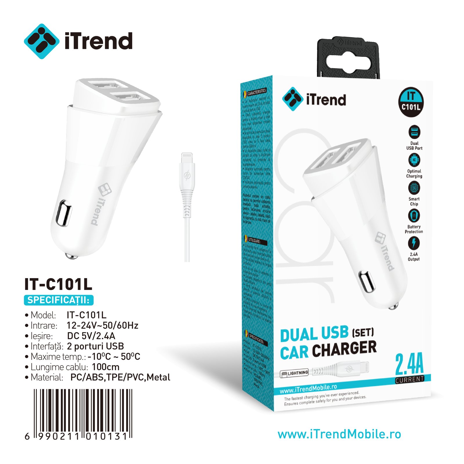 Fișa produsului IT-C101L-WH