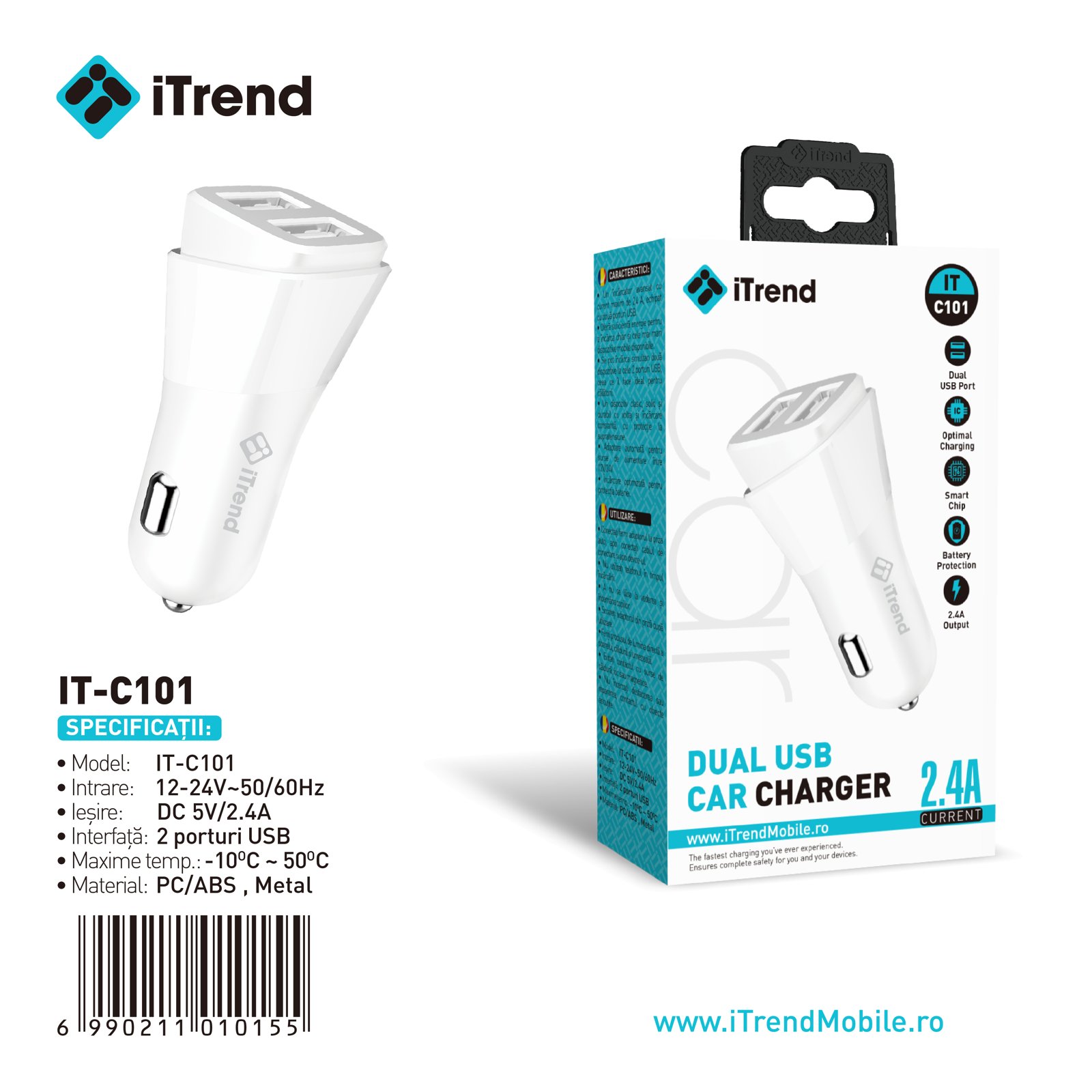 Fișa produsului IT-C101-WH