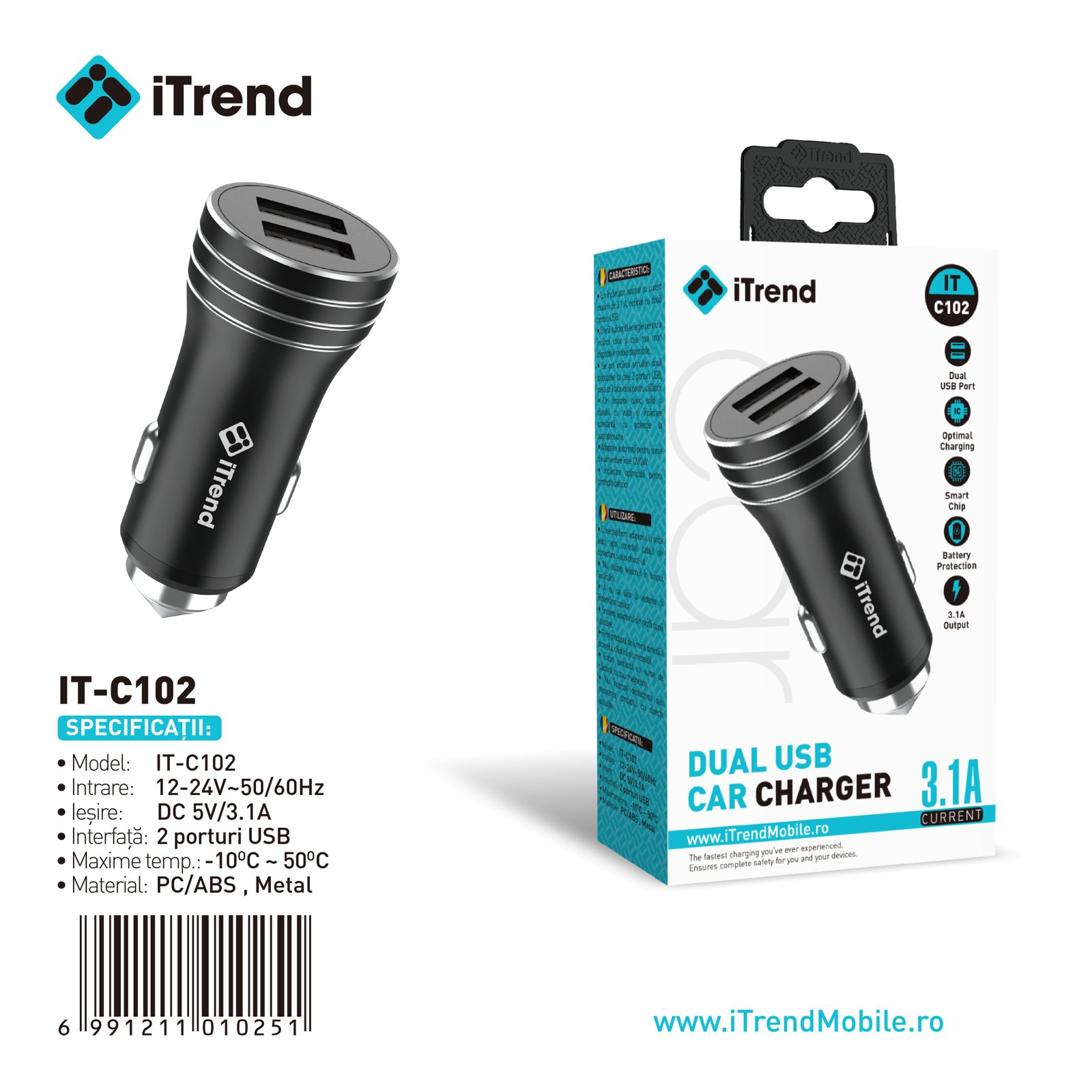 Fișa produsului IT-C102-BK