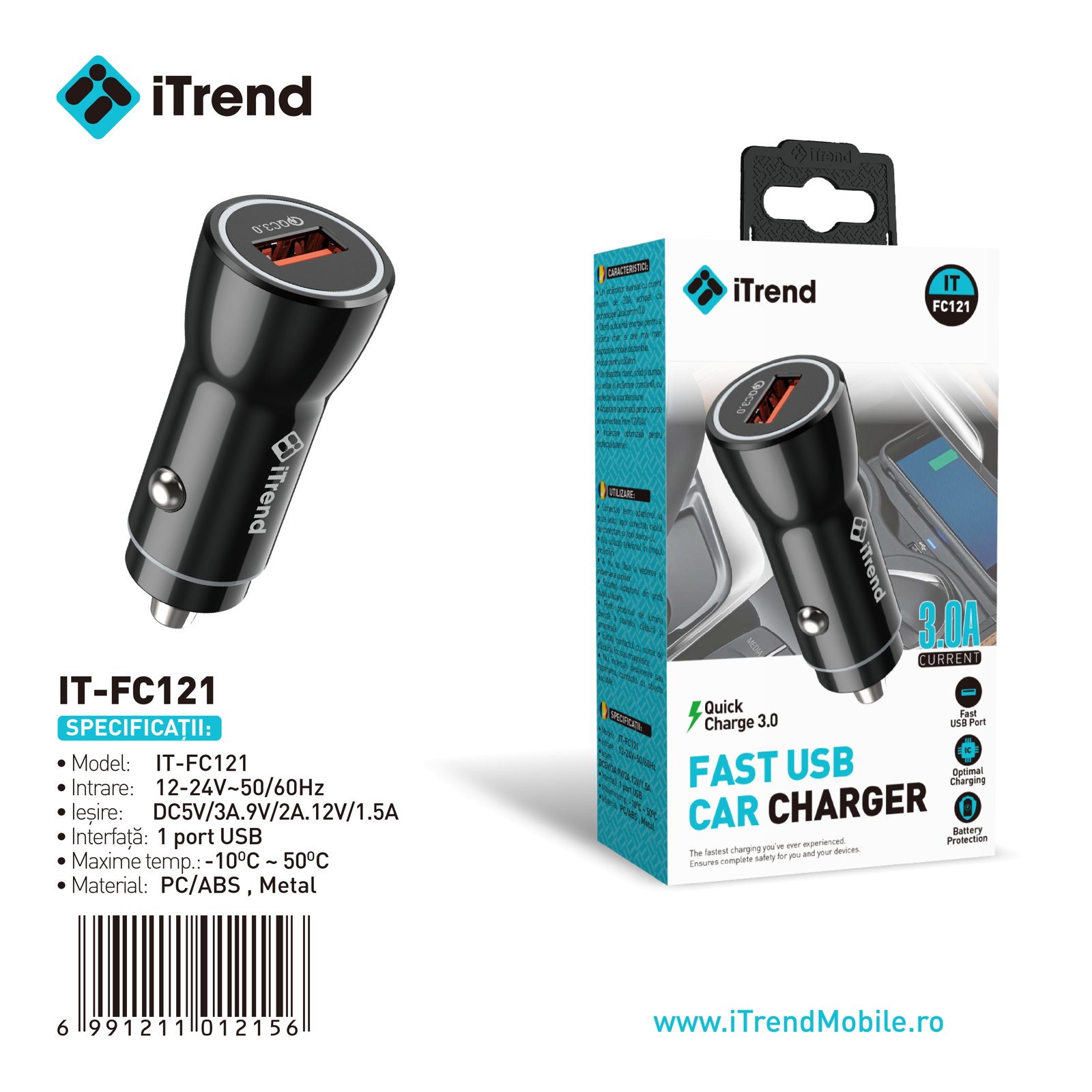 Fișa produsului IT-FC121-BK