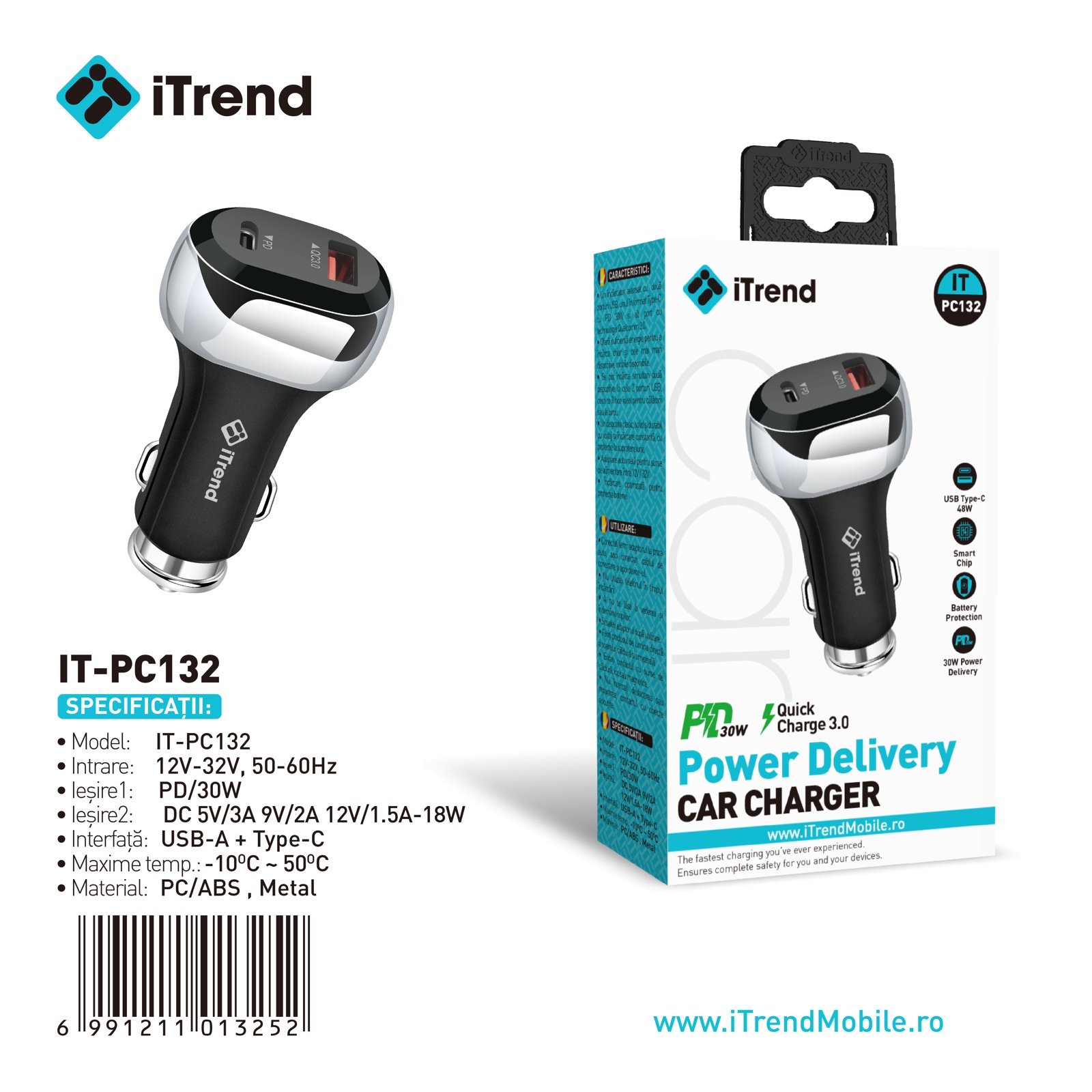 Fișa produsului IT-PC132-BK