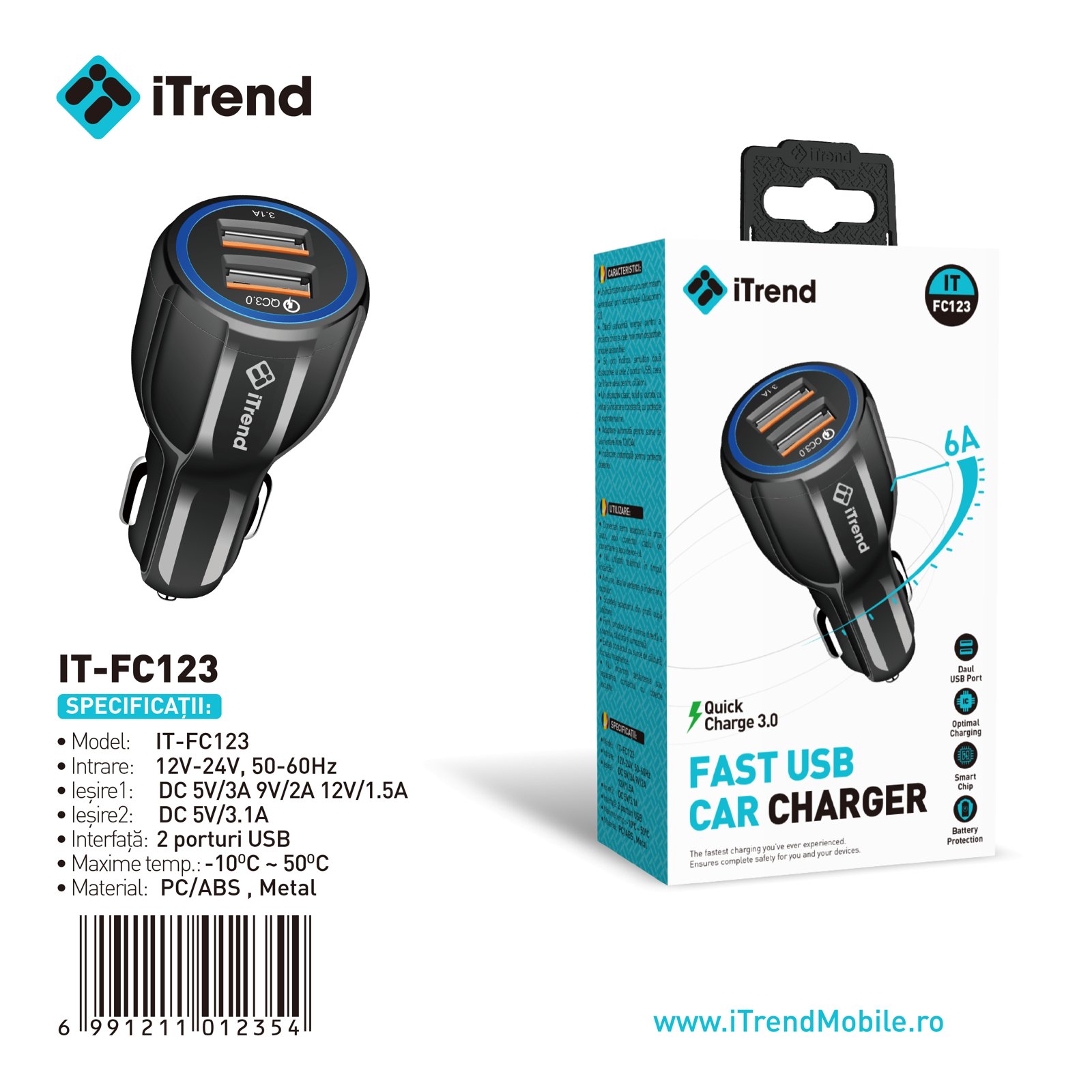 Fișa produsului IT-FC123-BK