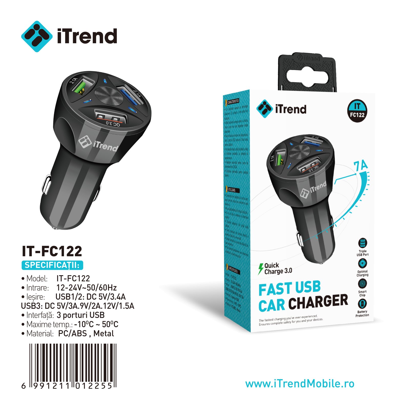 Fișa produsului IT-FC122-BK