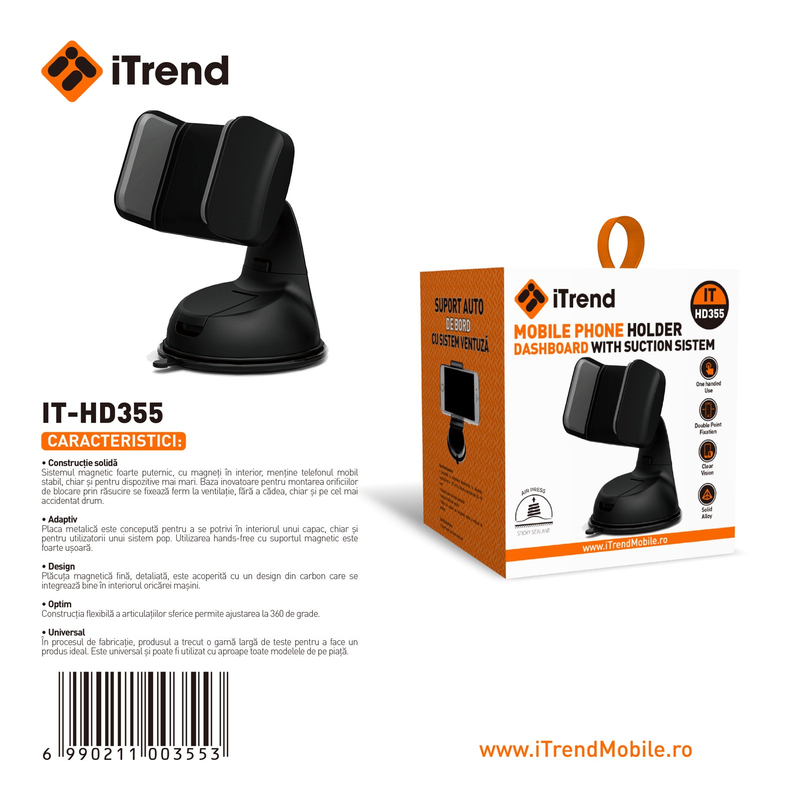 Fișa produsului IT-HD355-BK