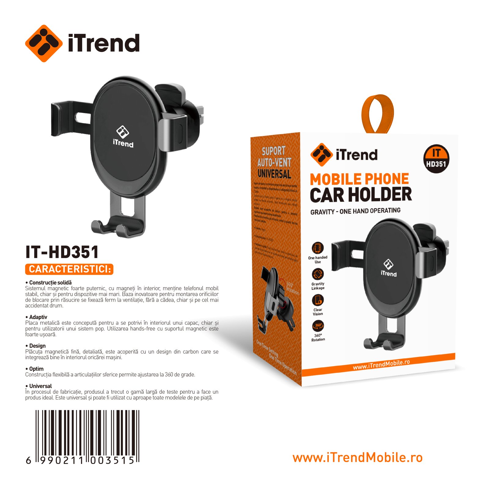 Fișa produsului IT-HD351-BK