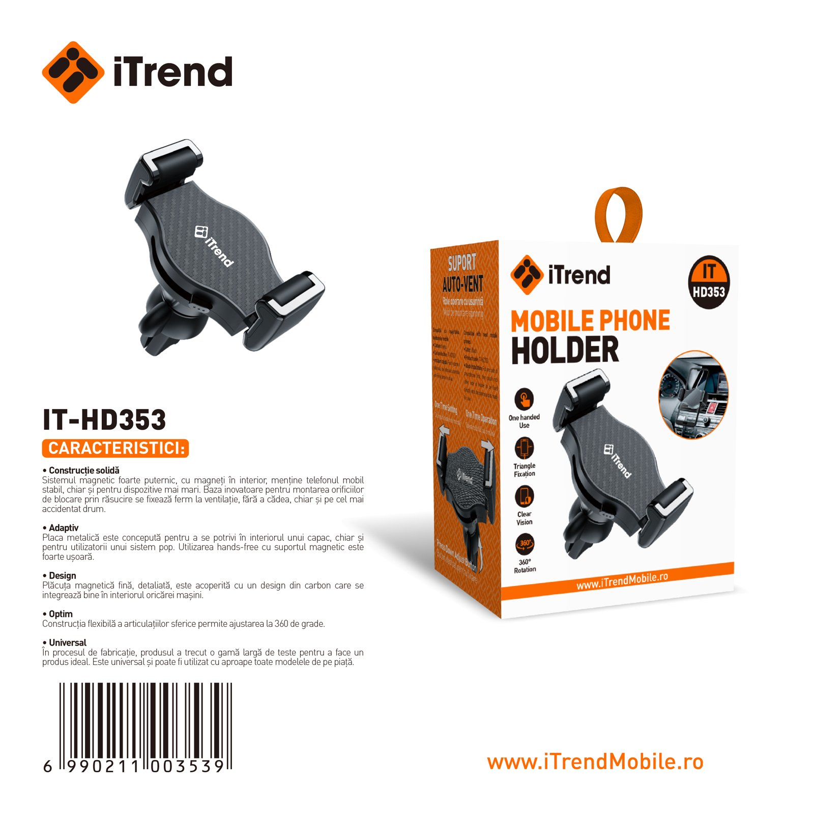 Fișa produsului IT-HD353-BK