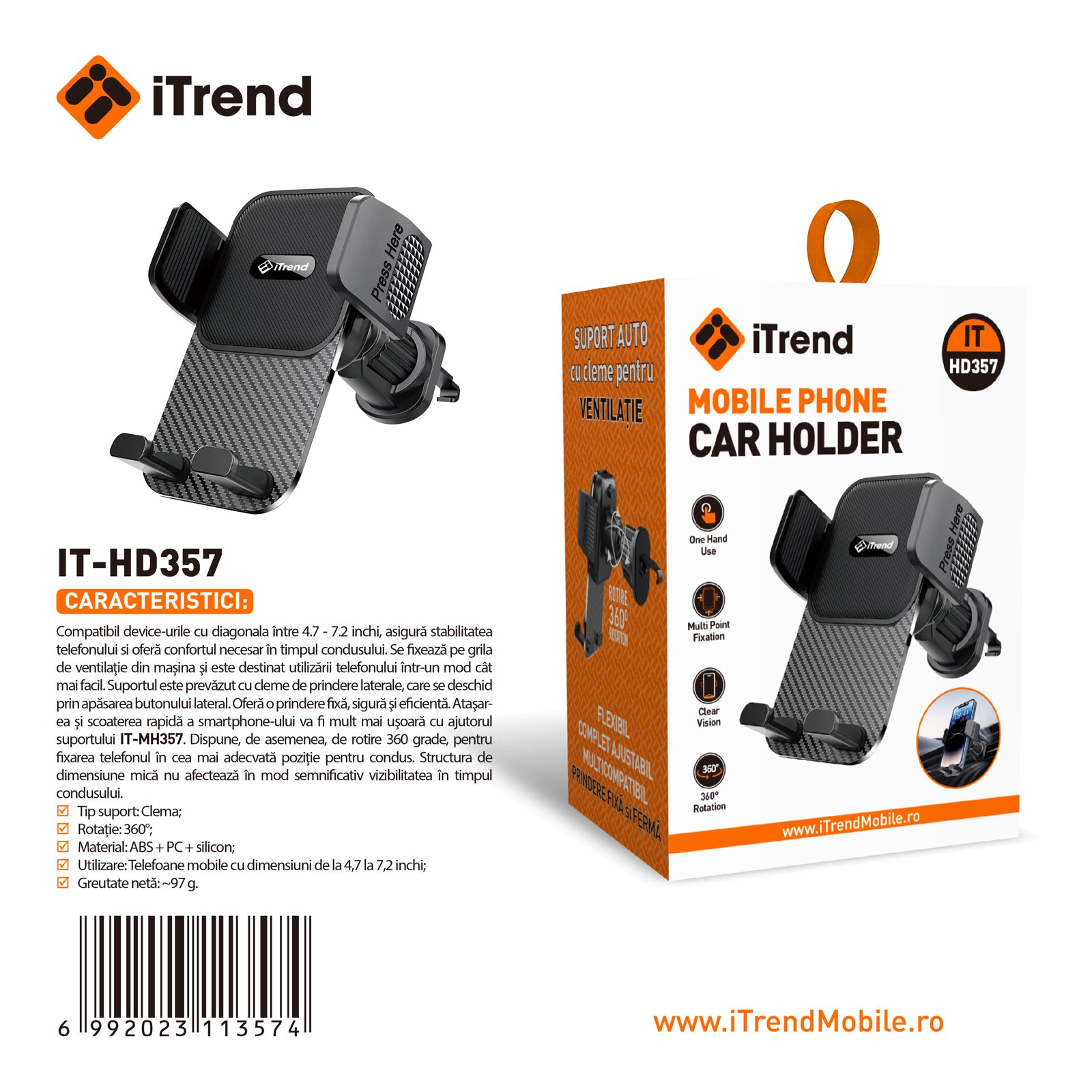 Fișa produsului IT-HD357-BK