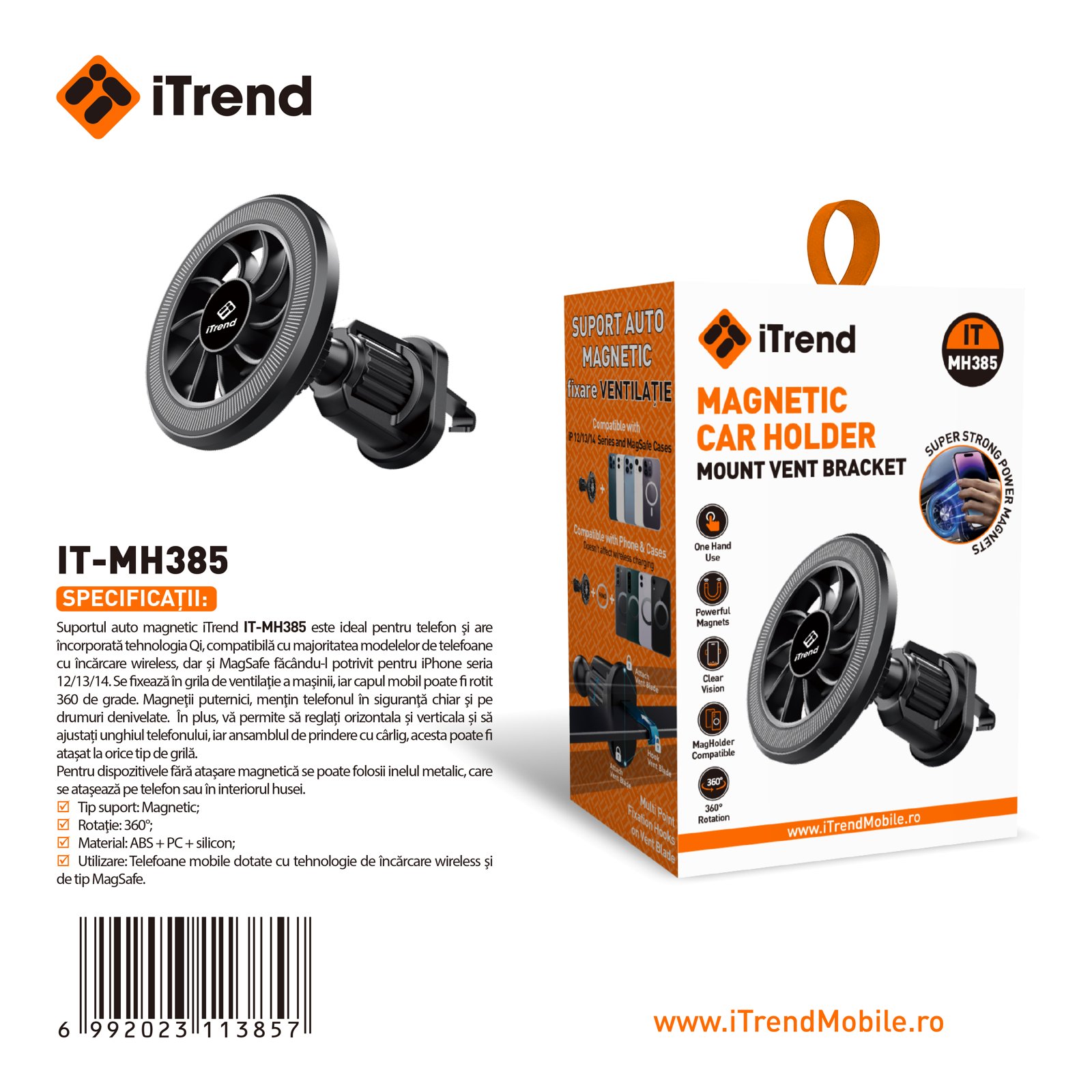 Fișa produsului IT-MH385-BK