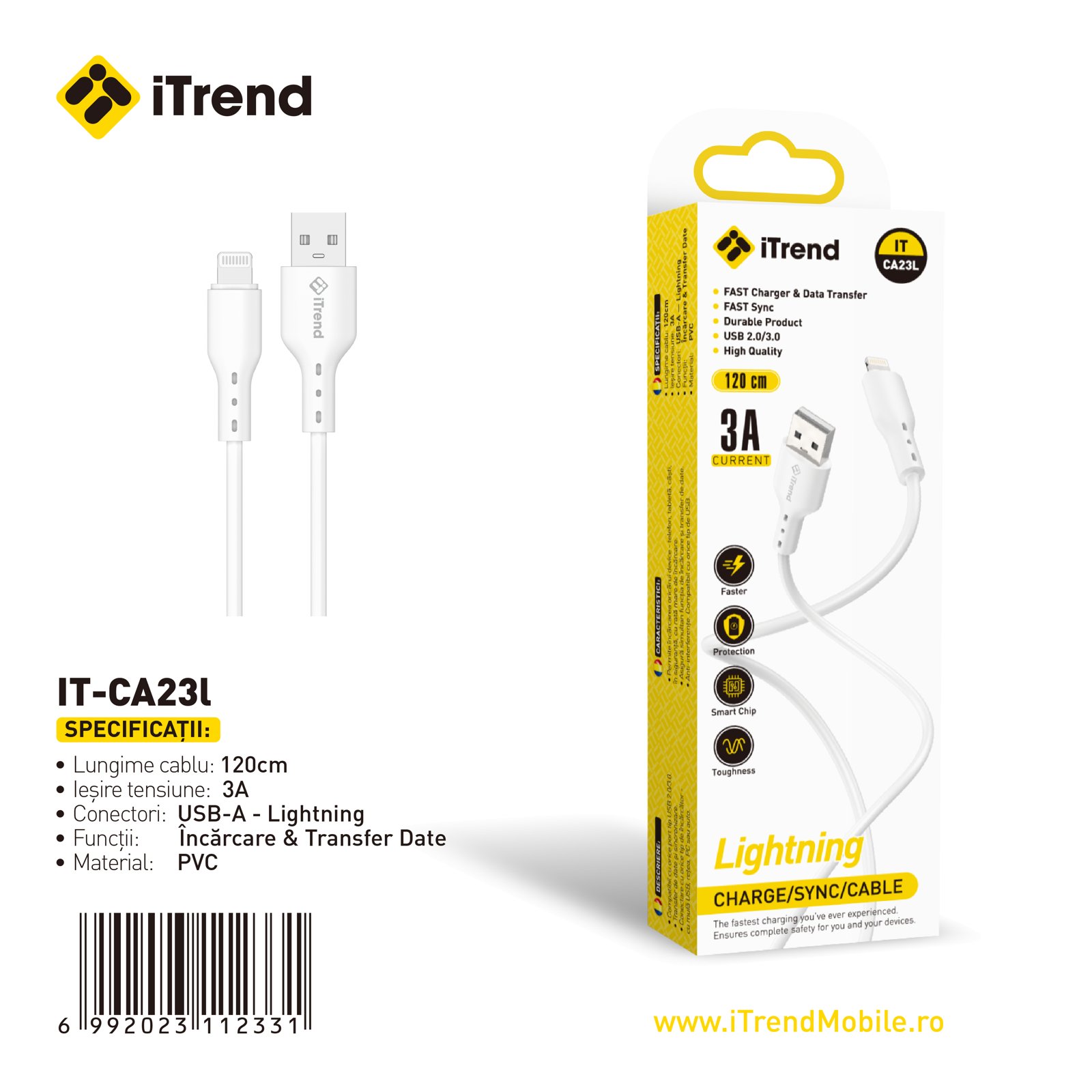 Fișa produsului IT-CA23L-WH