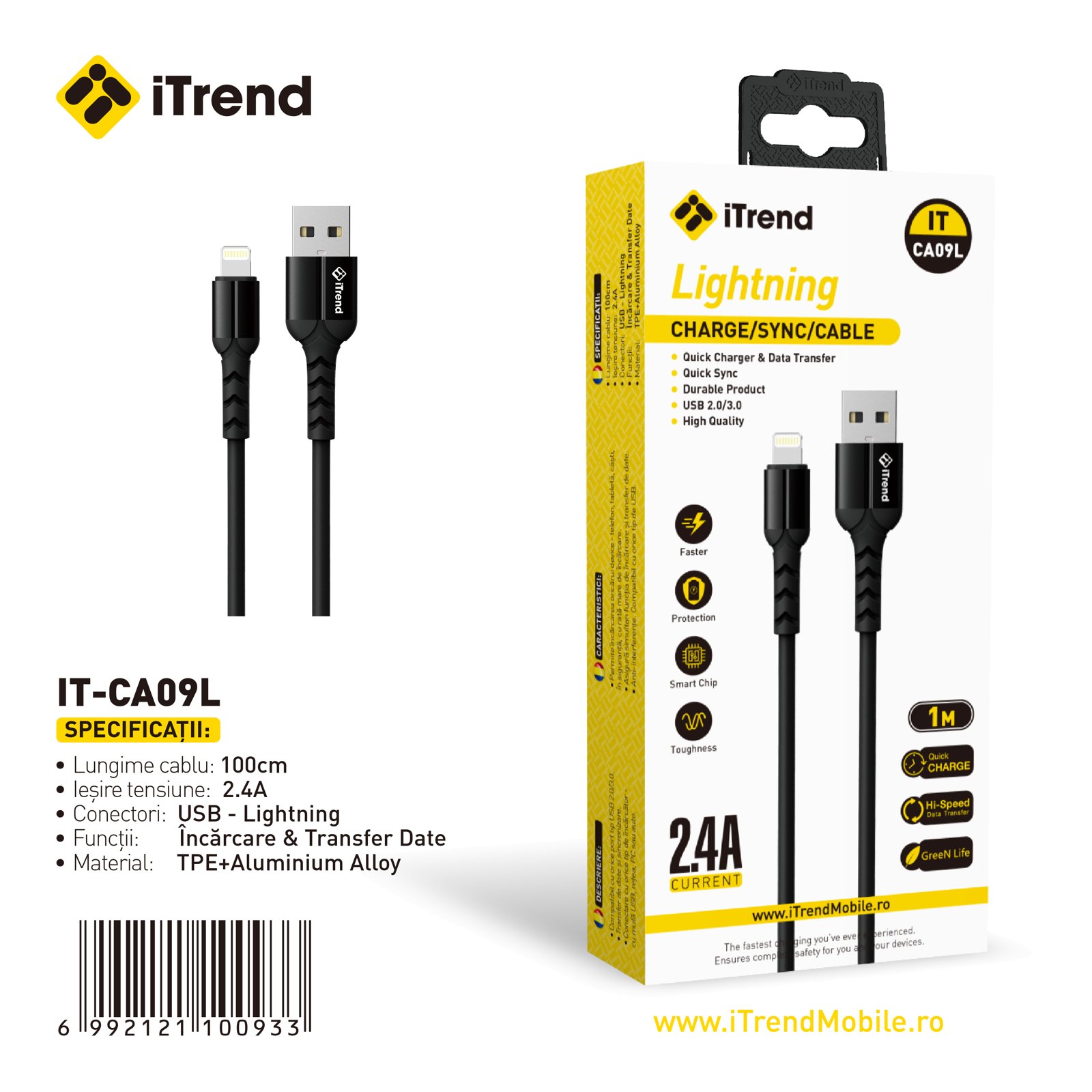 Fișa produsului IT-CA09L-BK