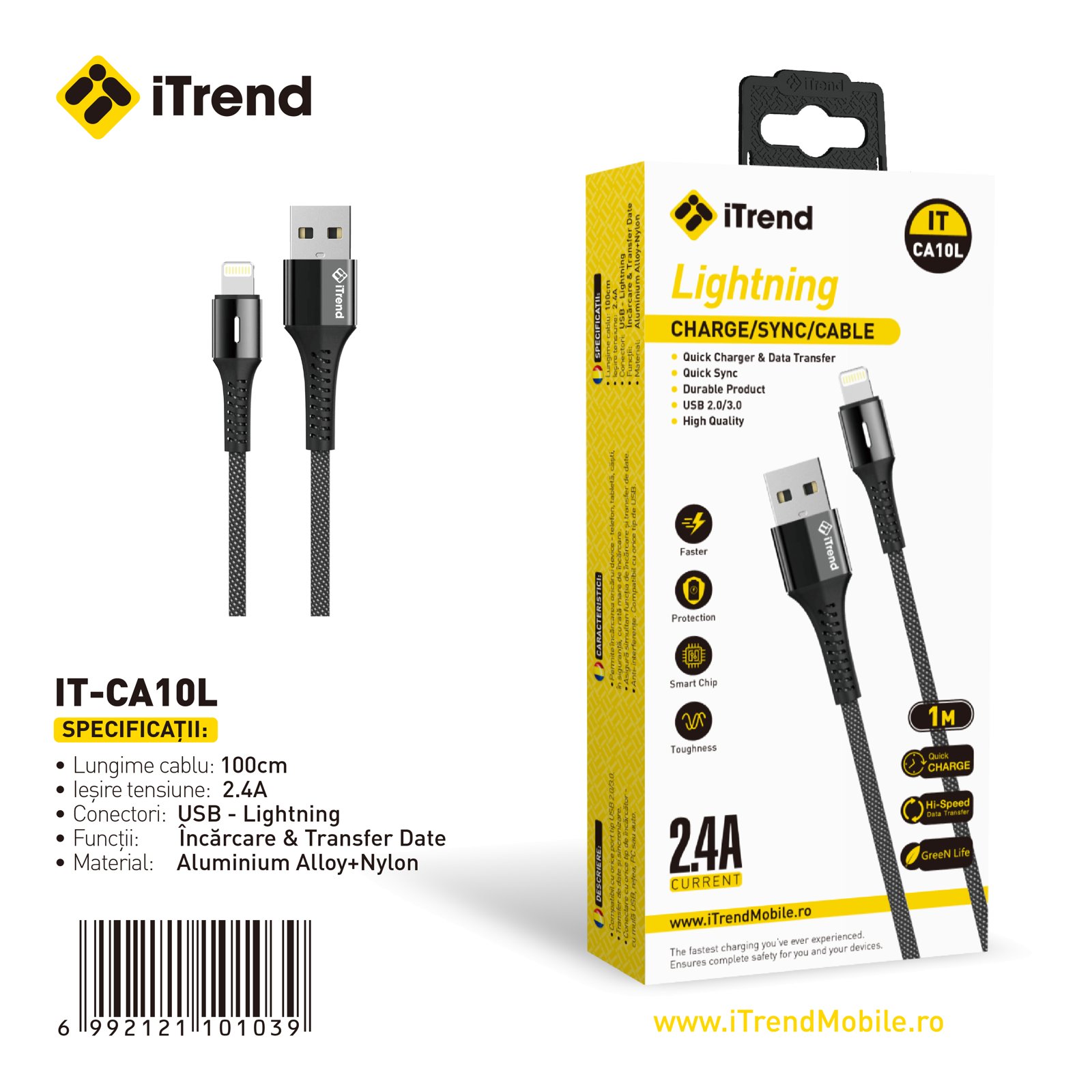 Fișa produsului IT-CA10L-BK