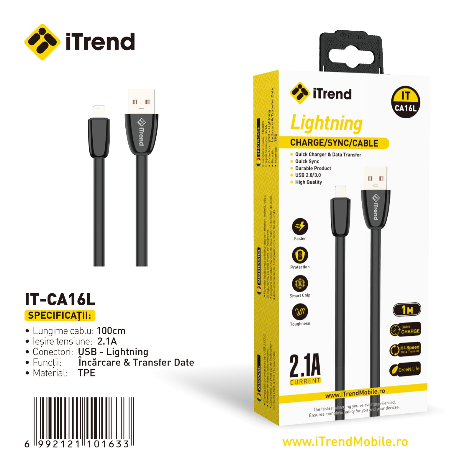 Fișa produsului IT-CA16L-BK
