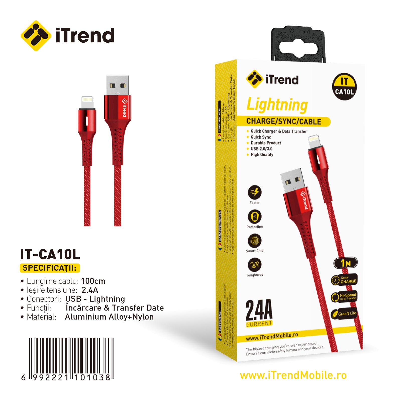 Fișa produsului IT-CA10L-RD