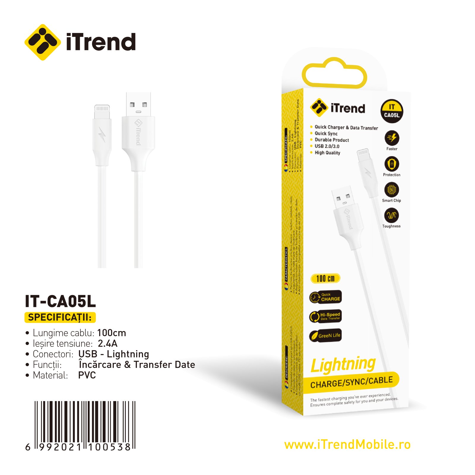 Fișa produsului IT-CA05L-WH