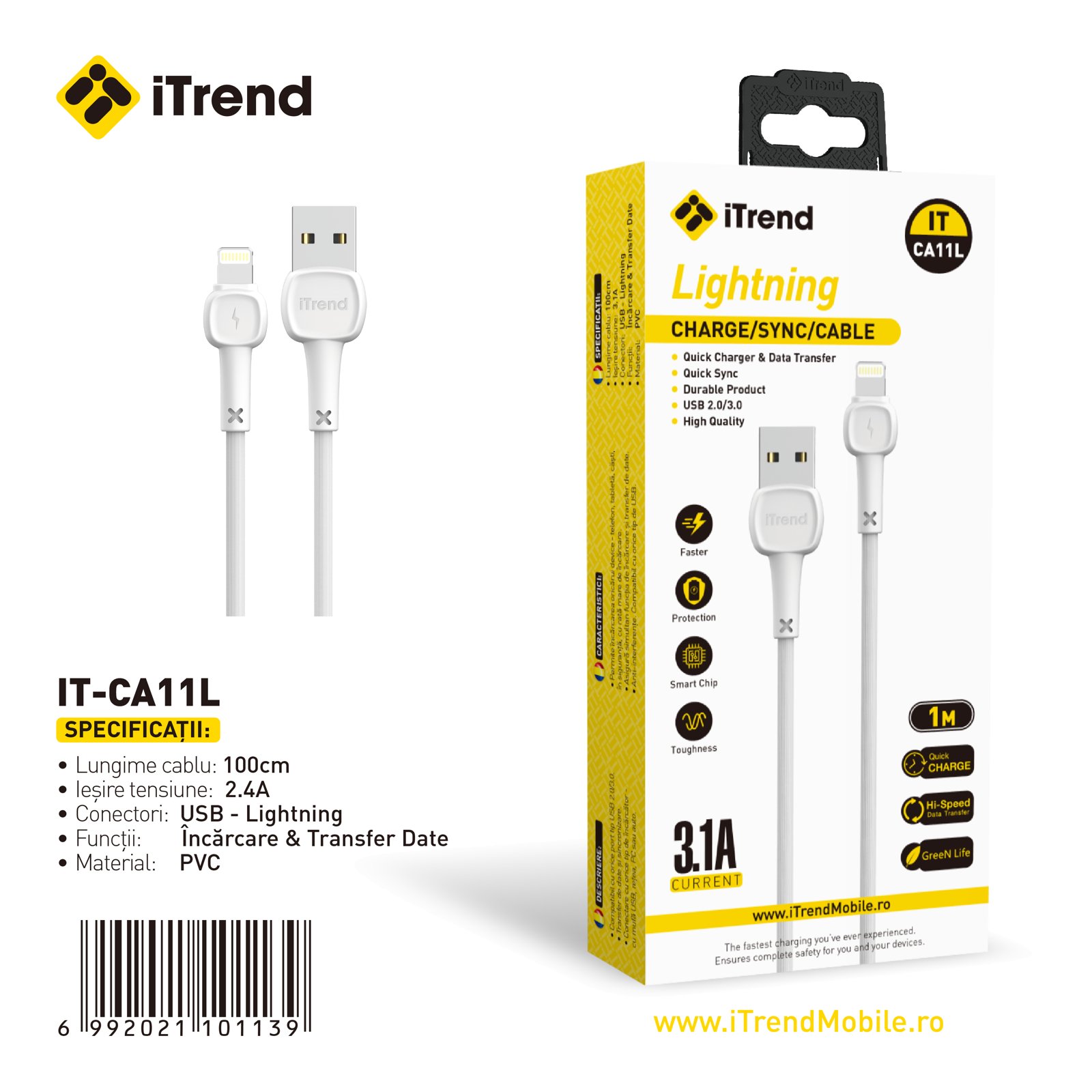 Fișa produsului IT-CA11L-WH