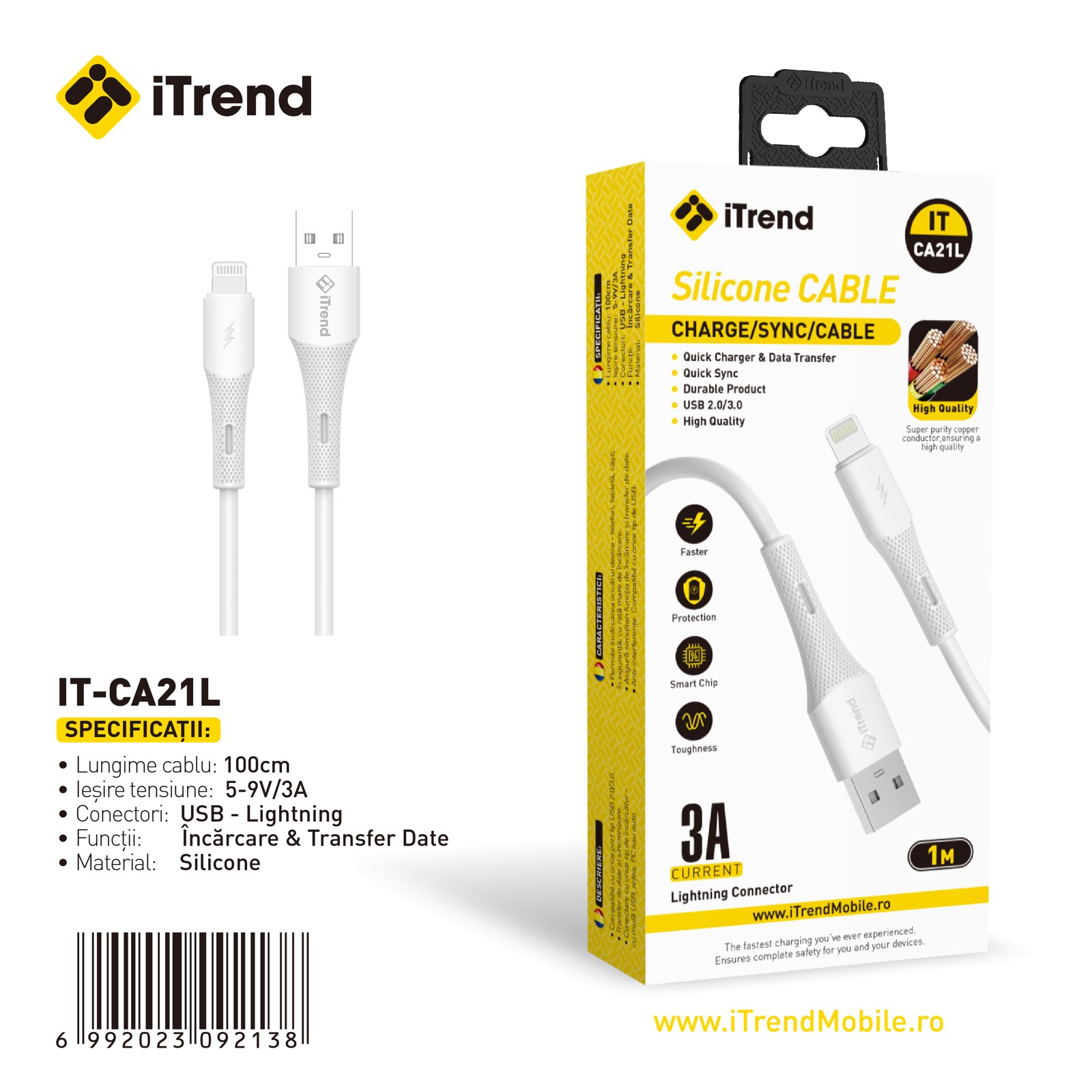 Fișa produsului IT-CA21L-WH