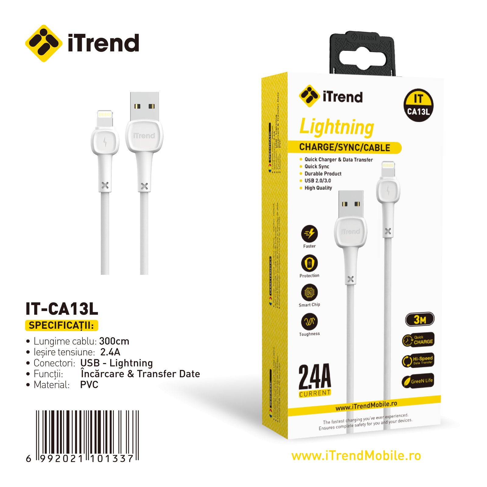 Fișa produsului IT-CA13L-WH
