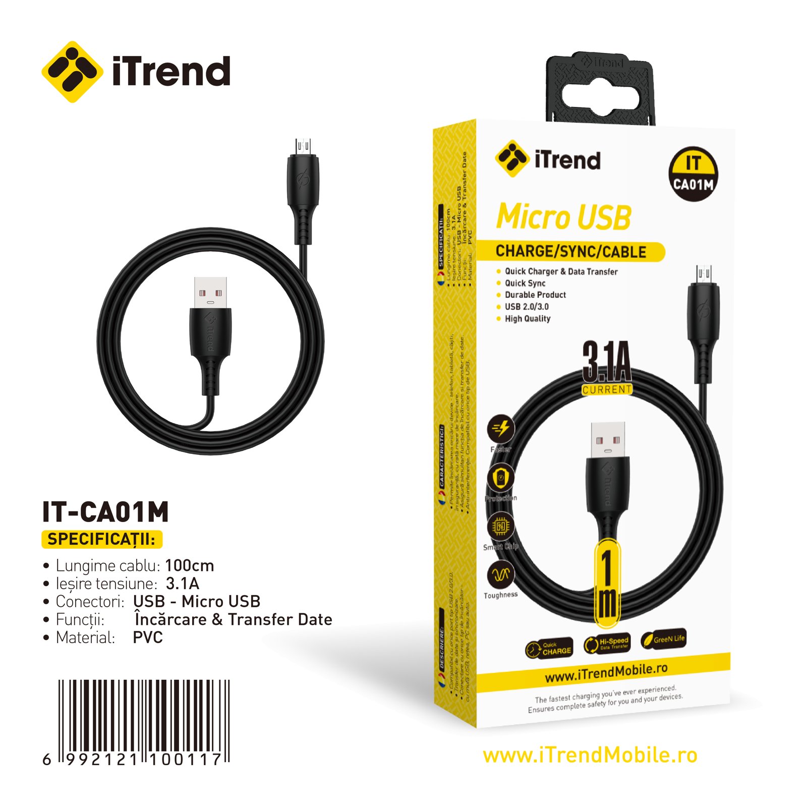 Fișa produsului IT-CA01M-BK