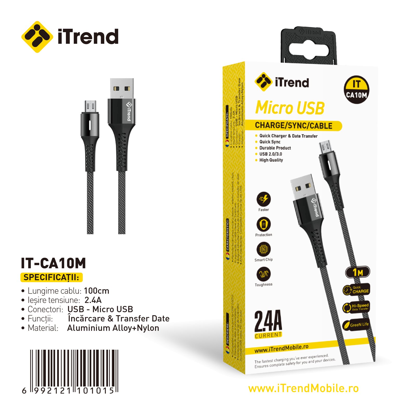 Fișa produsului IT-CA10M-BK
