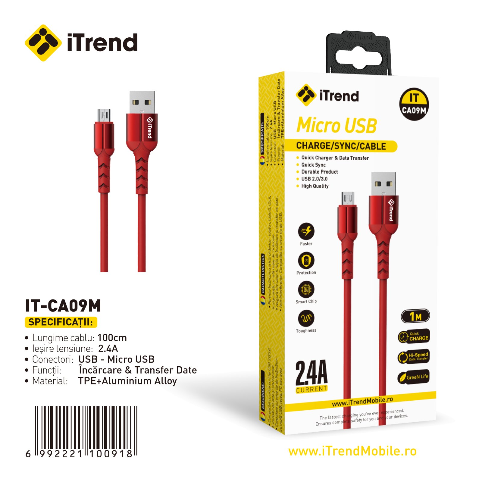 Fișa produsului IT-CA09M-RD