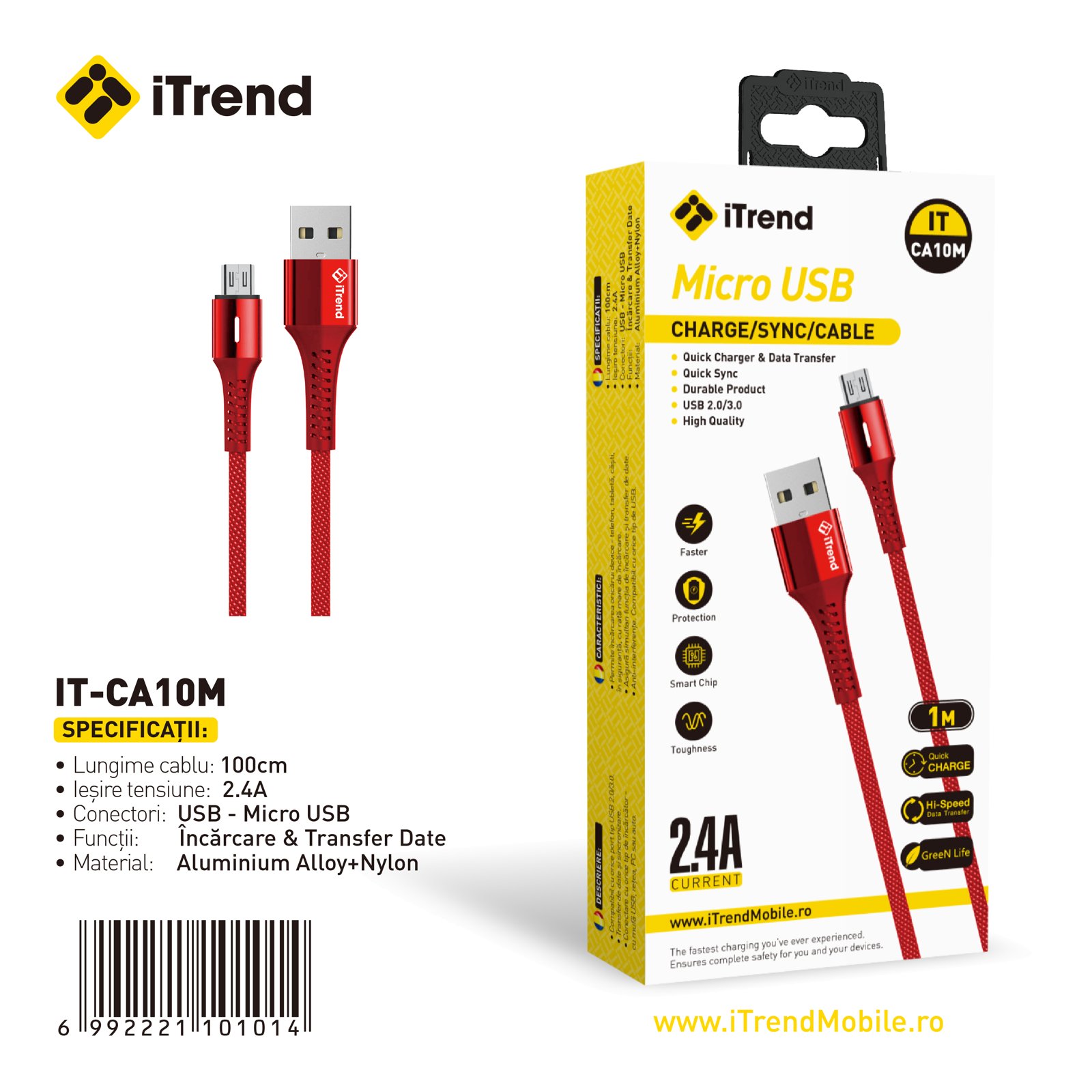 Fișa produsului IT-CA10M-RD