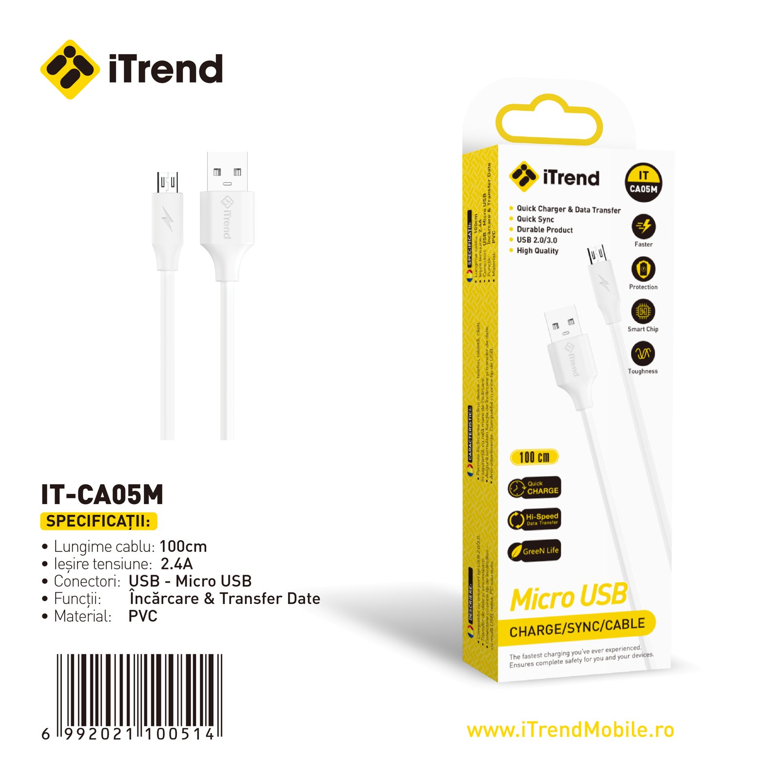 Fișa produsului IT-CA05M-WH
