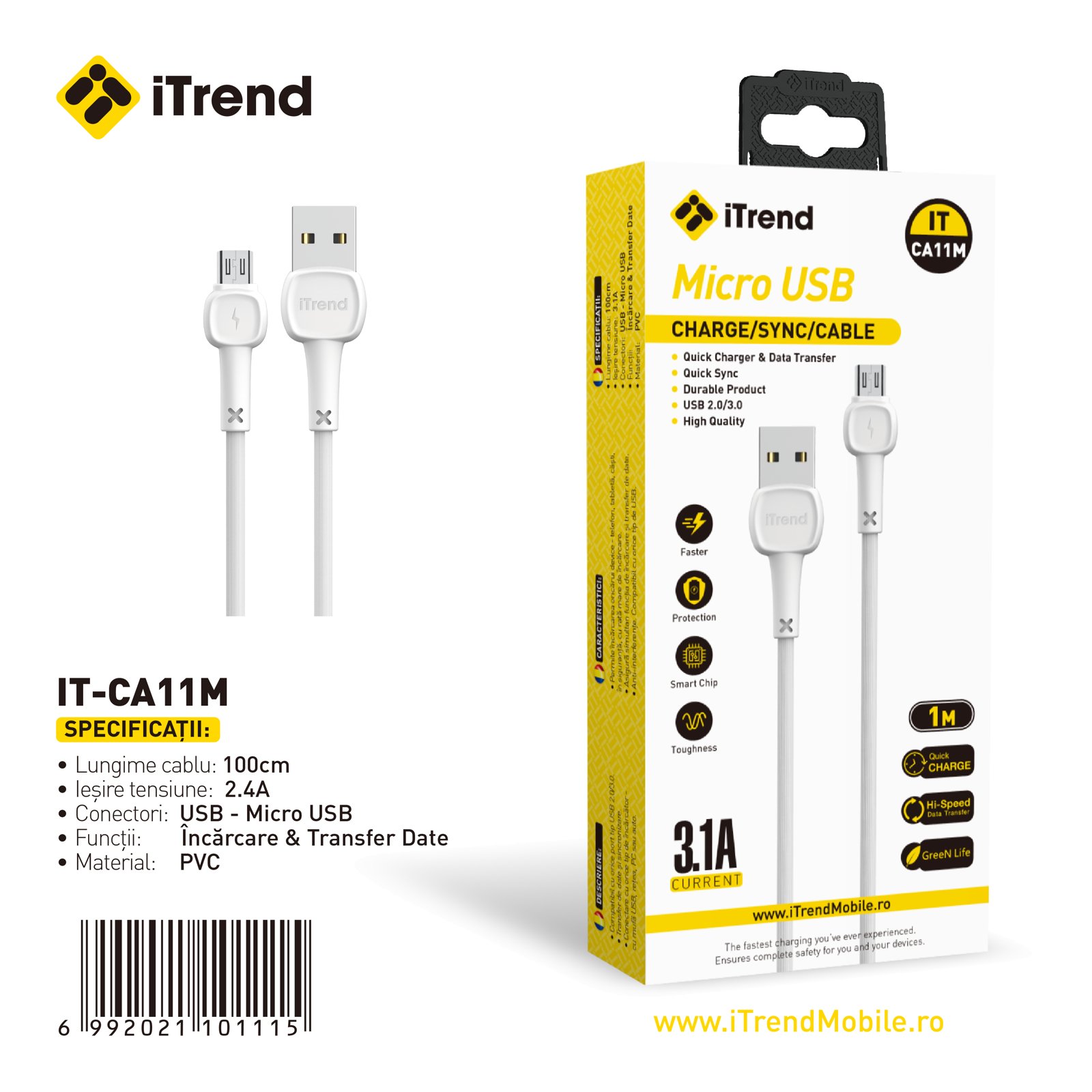Fișa produsului IT-CA11M-WH
