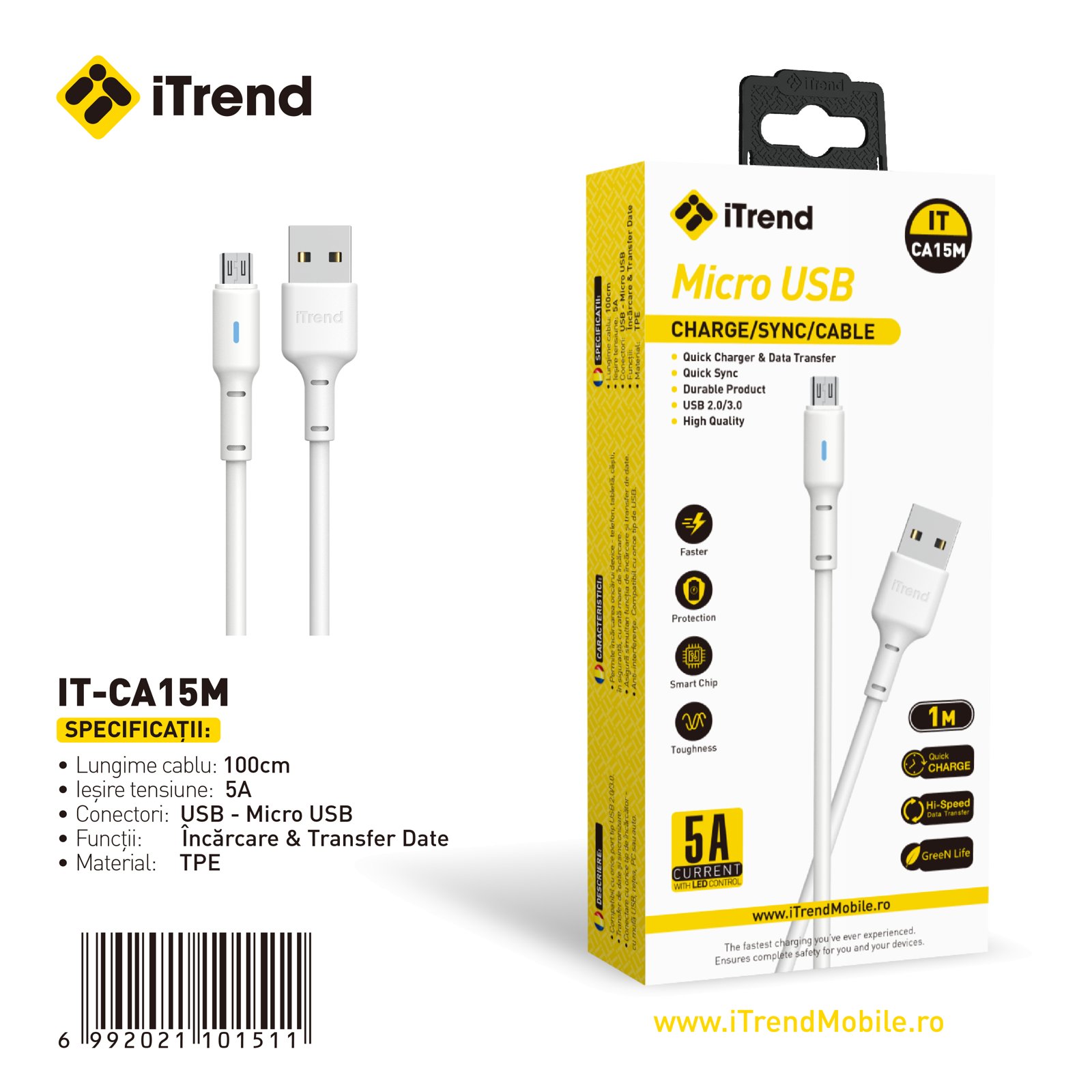 Fișa produsului IT-CA15M-WH