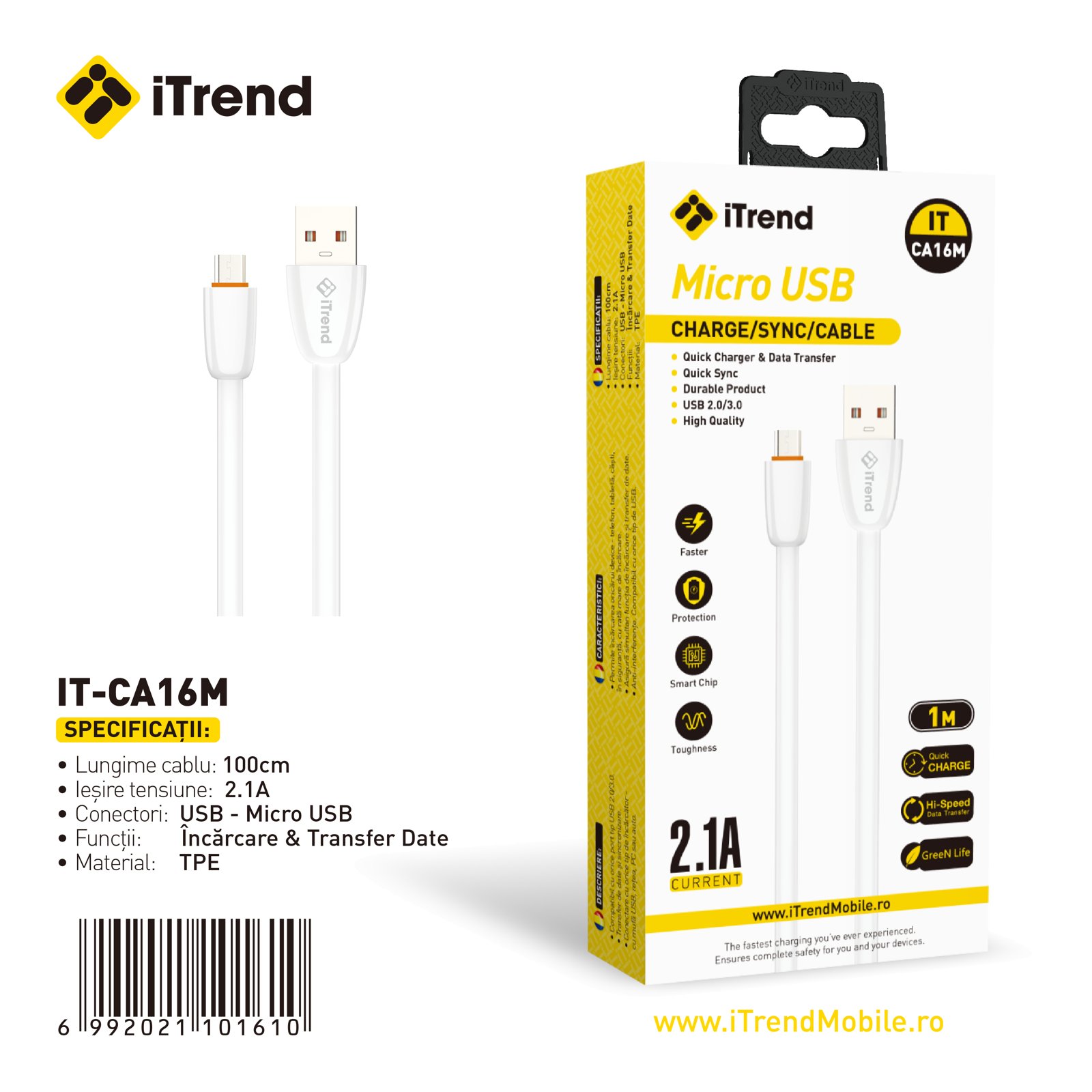 Fișa produsului IT-CA16M-WH