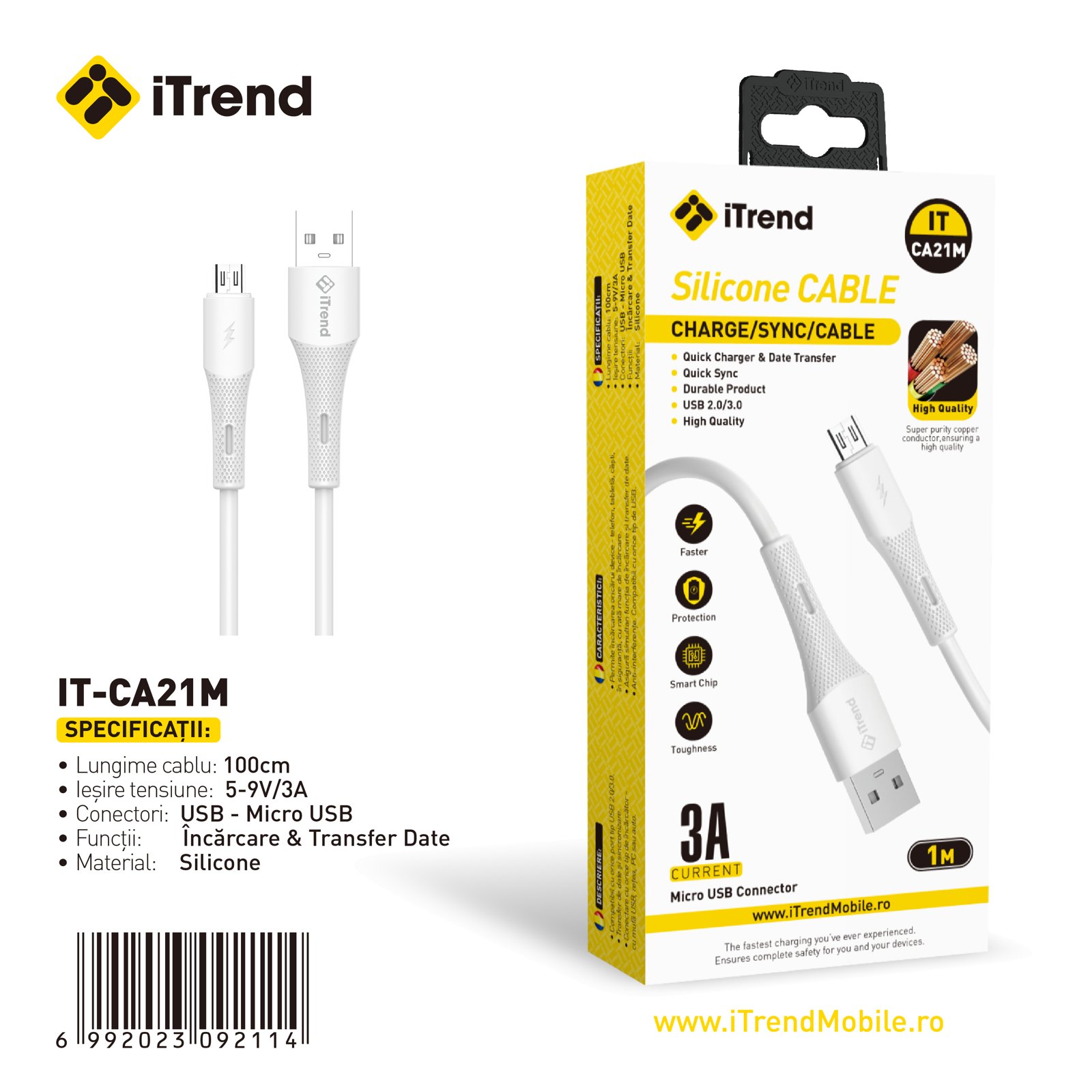 Fișa produsului IT-CA21M-WH