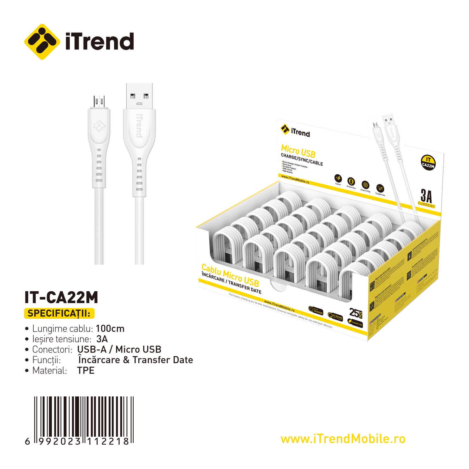 Fișa produsului IT-CA22M-WH
