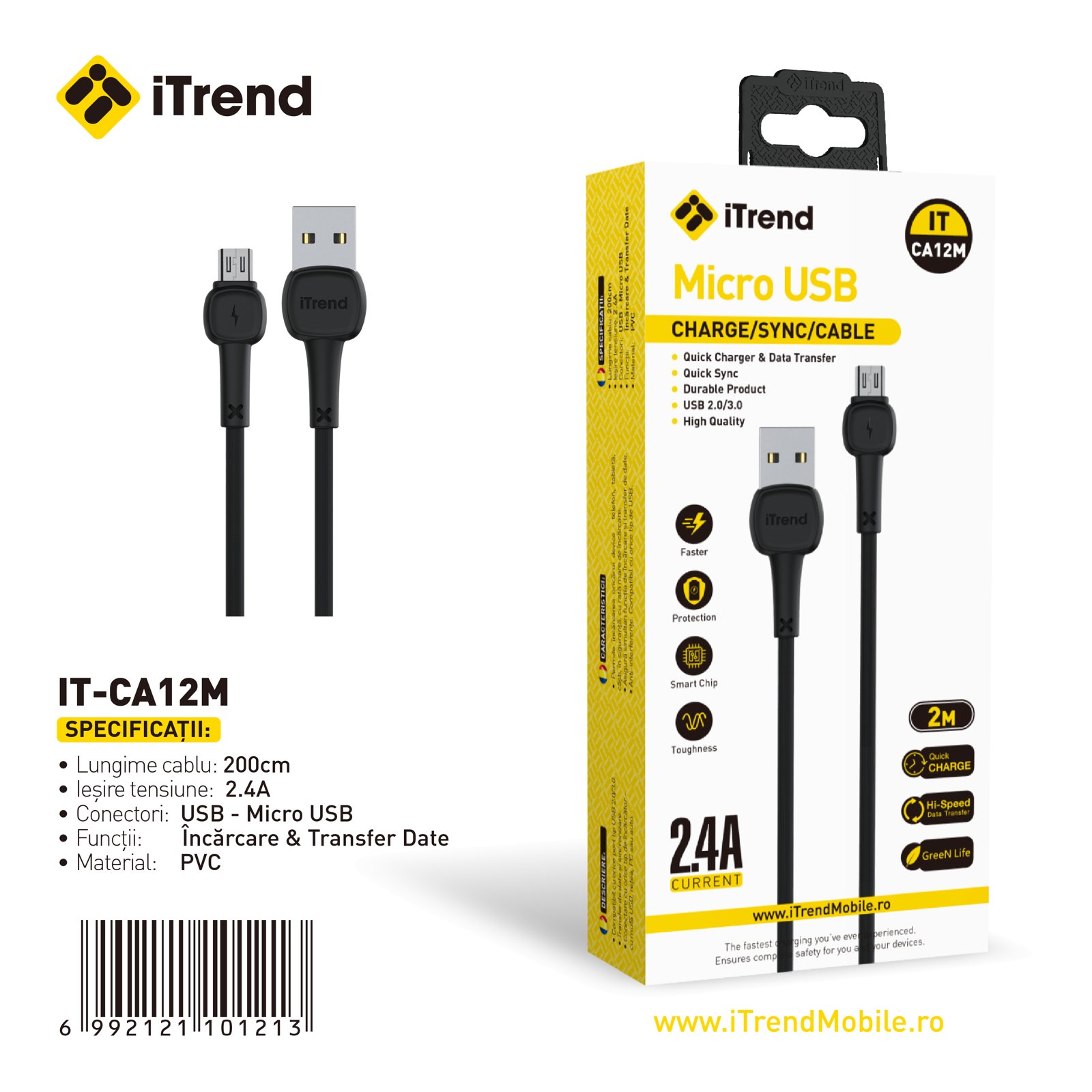 Fișa produsului IT-CA12M-BK