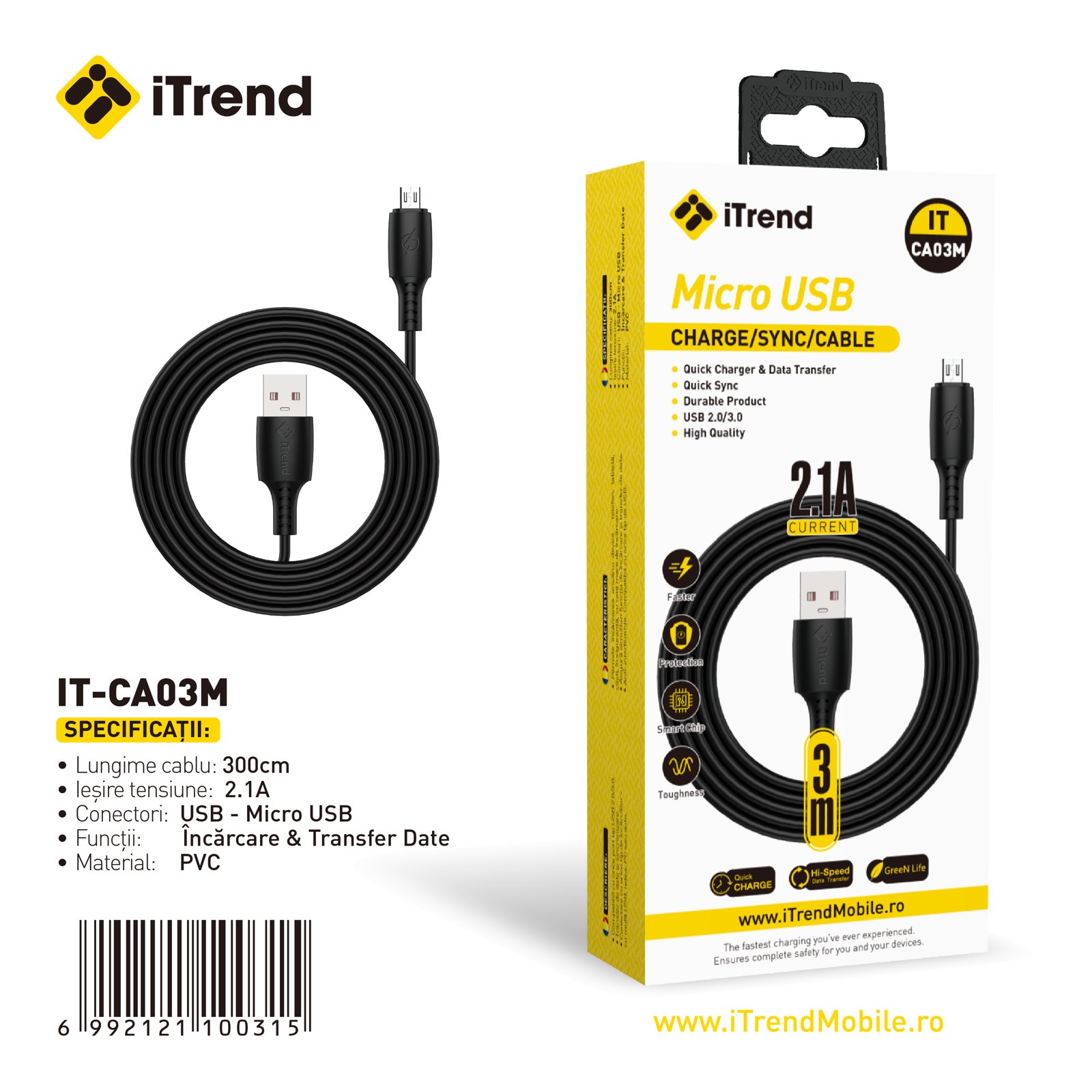 Fișa produsului IT-CA03M-BK