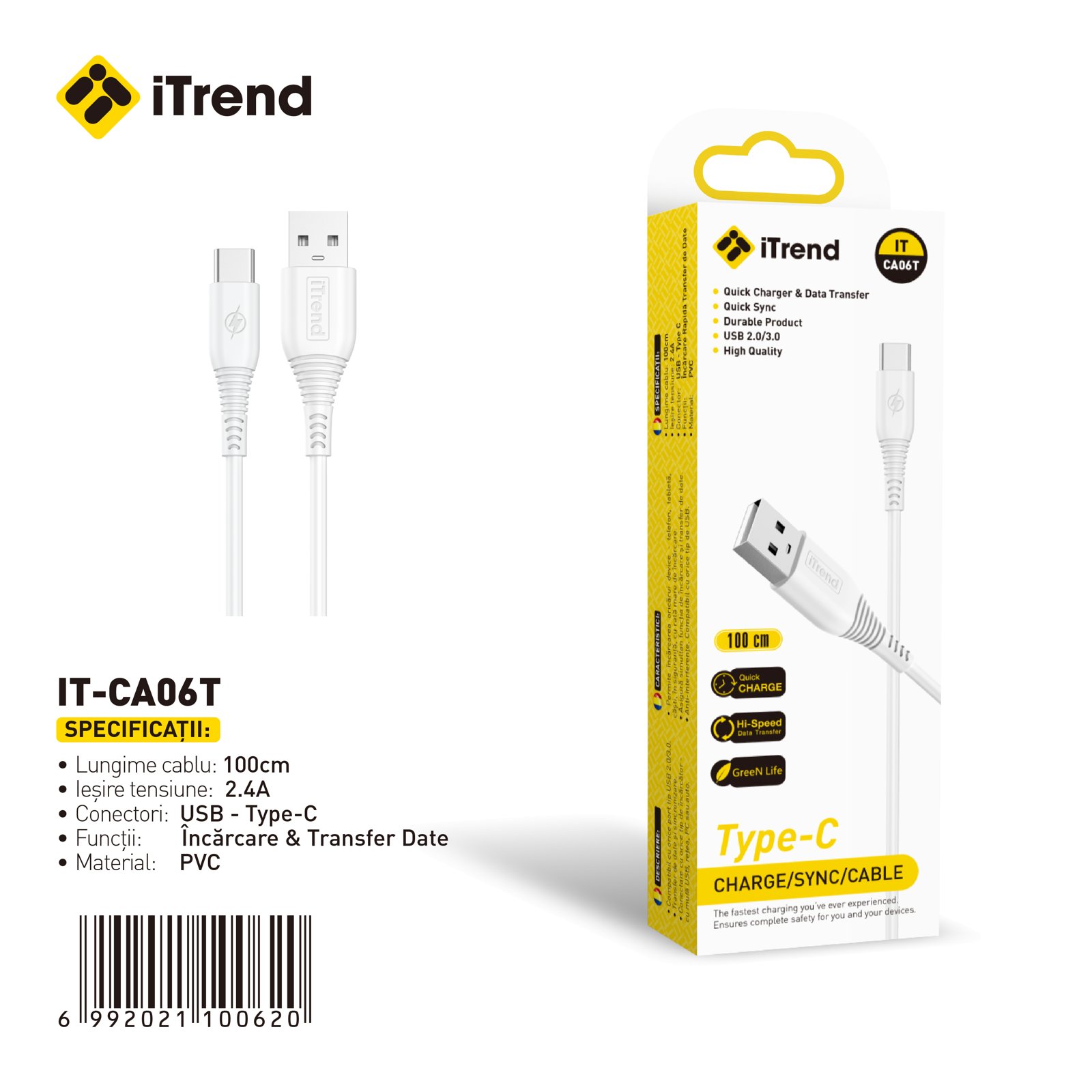 Fișa produsului IT-CA06T-WH