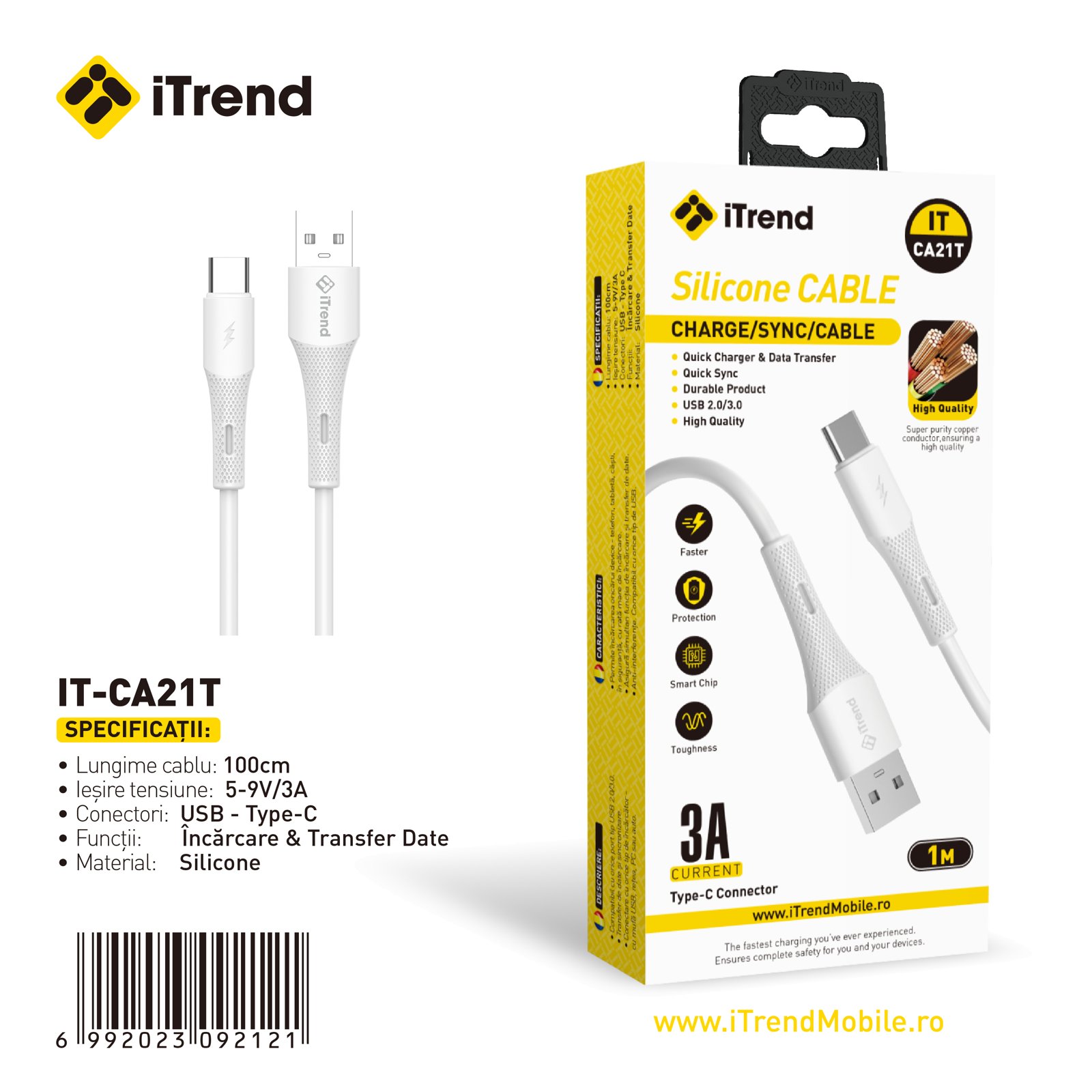 Fișa produsului IT-CA21T-WH