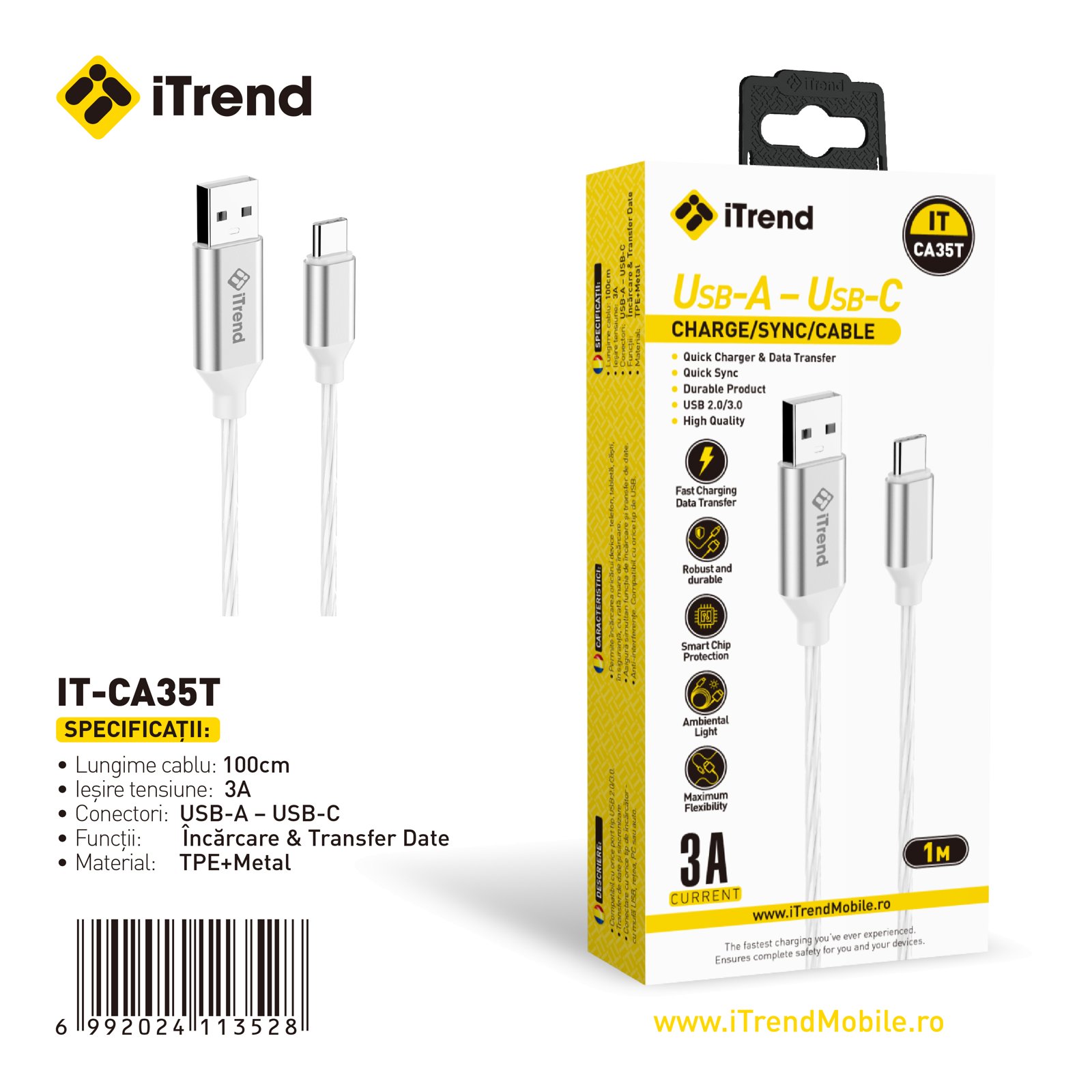 Fișa produsului IT-CA35T-WH
