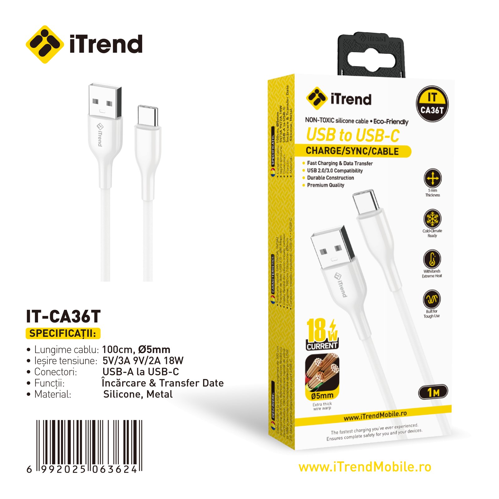 Fișa produsului IT-CA36T-WH