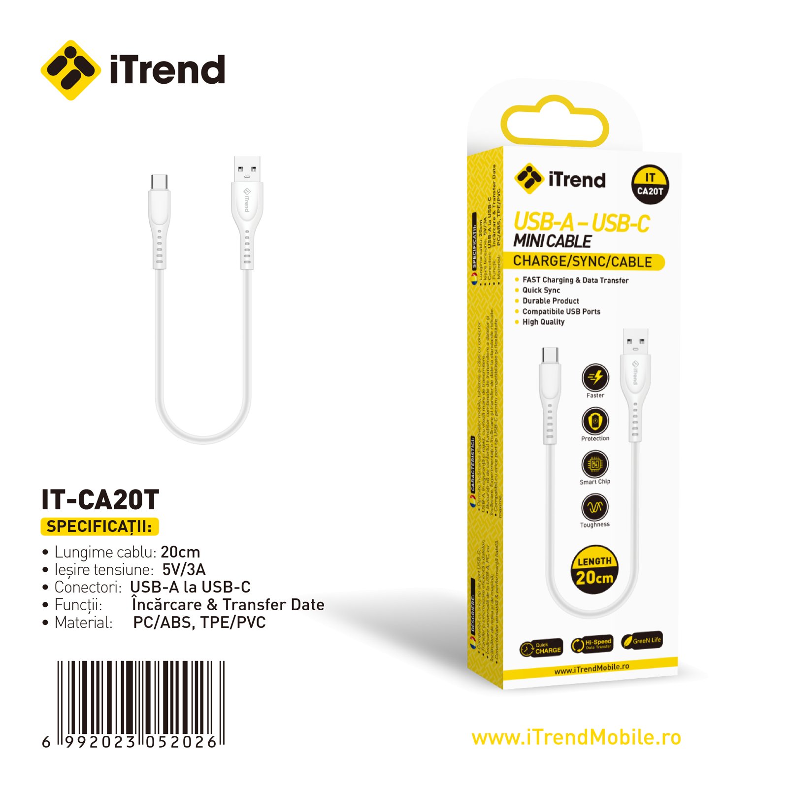 Fișa produsului IT-CA20T-WH