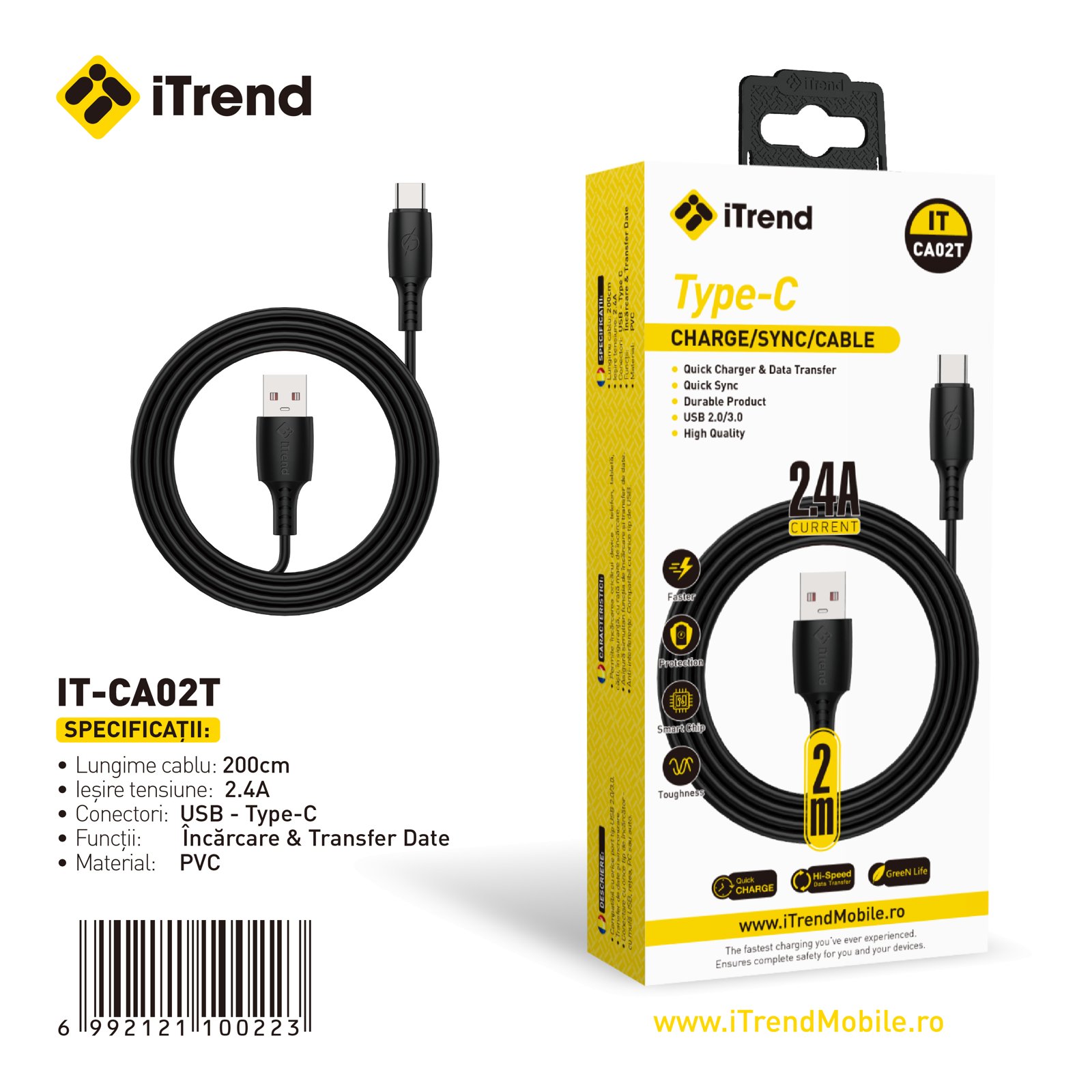 Fișa produsului IT-CA02T-BK
