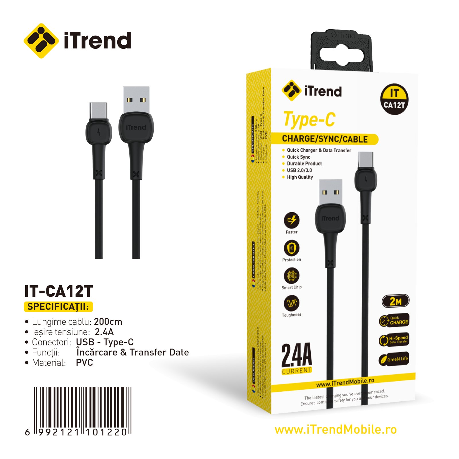 Fișa produsului IT-CA12T-BK