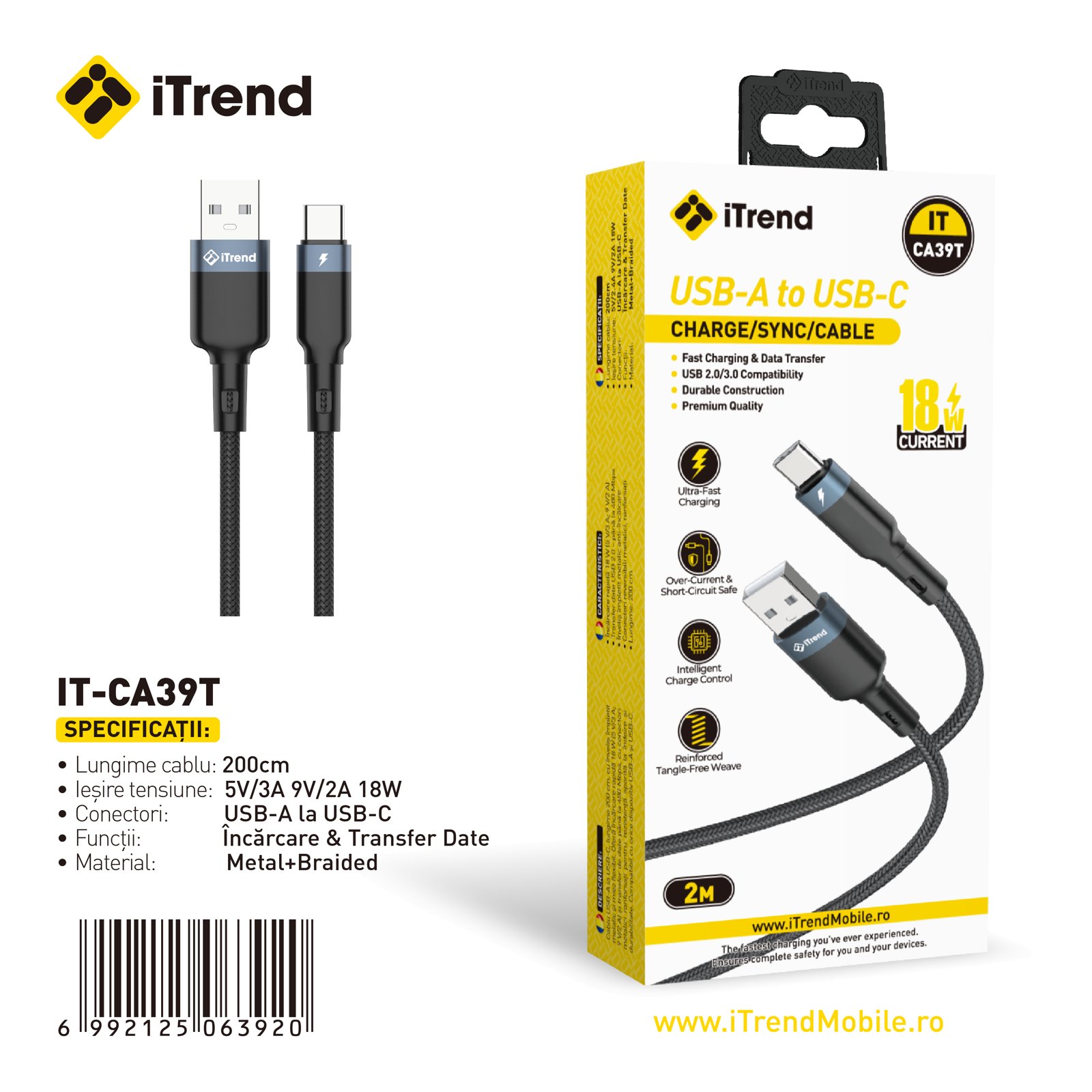 Fișa produsului IT-CA39T-BK