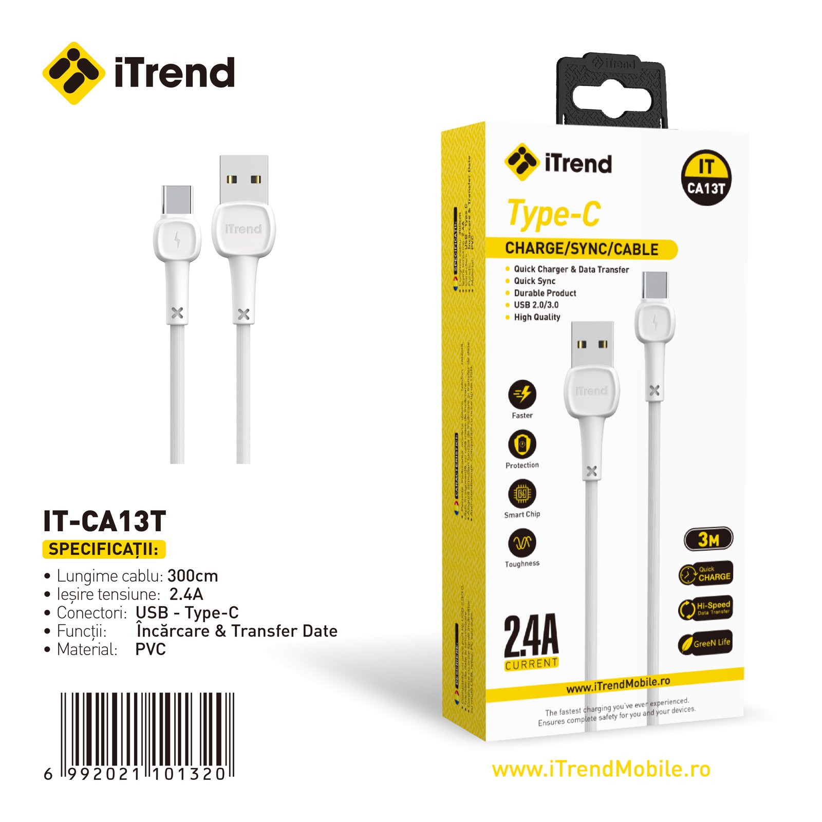 Fișa produsului IT-CA13T-WH
