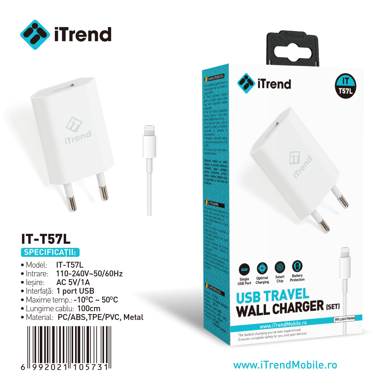 Fișa produsului IT-T57L-WH
