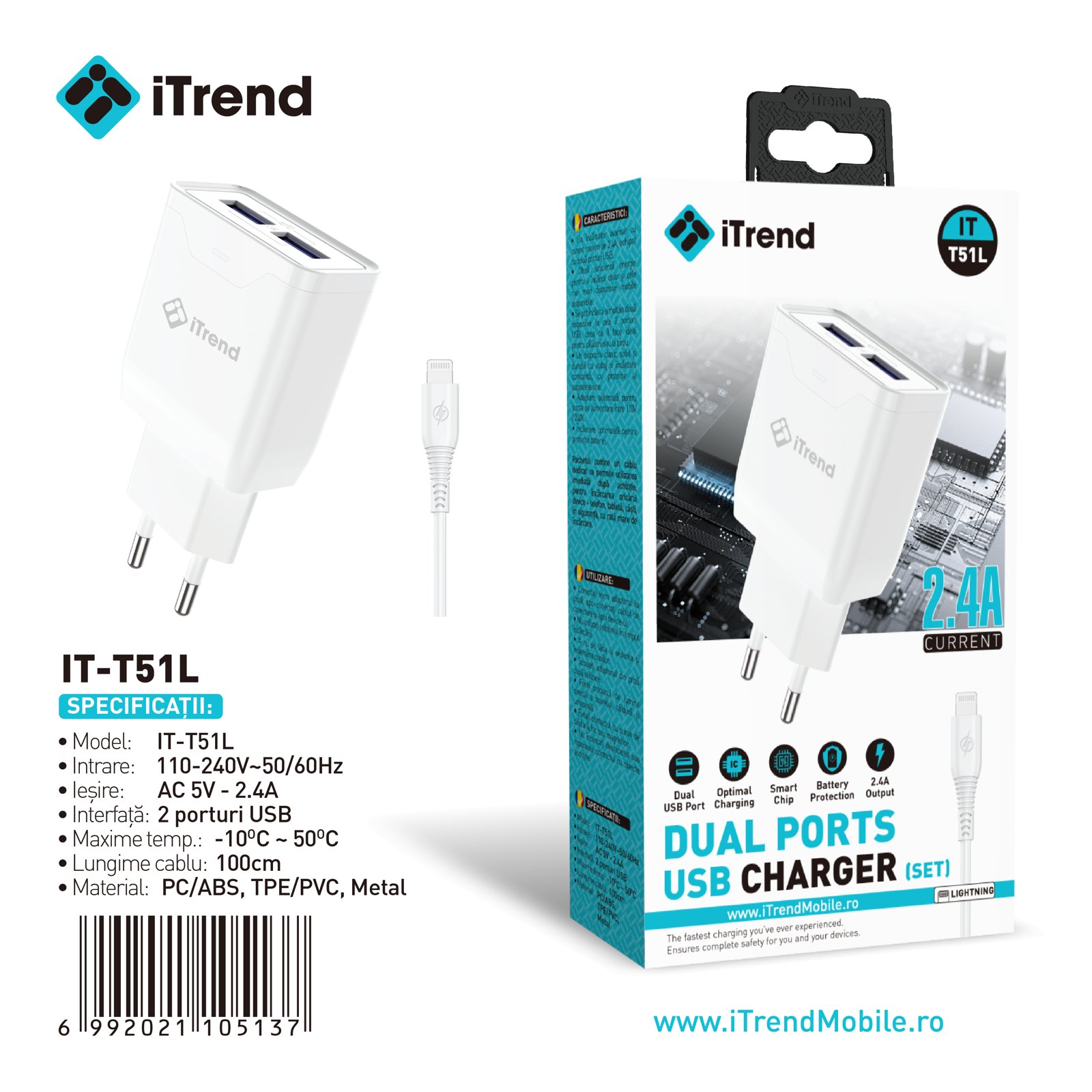 Fișa produsului IT-T51L-WH