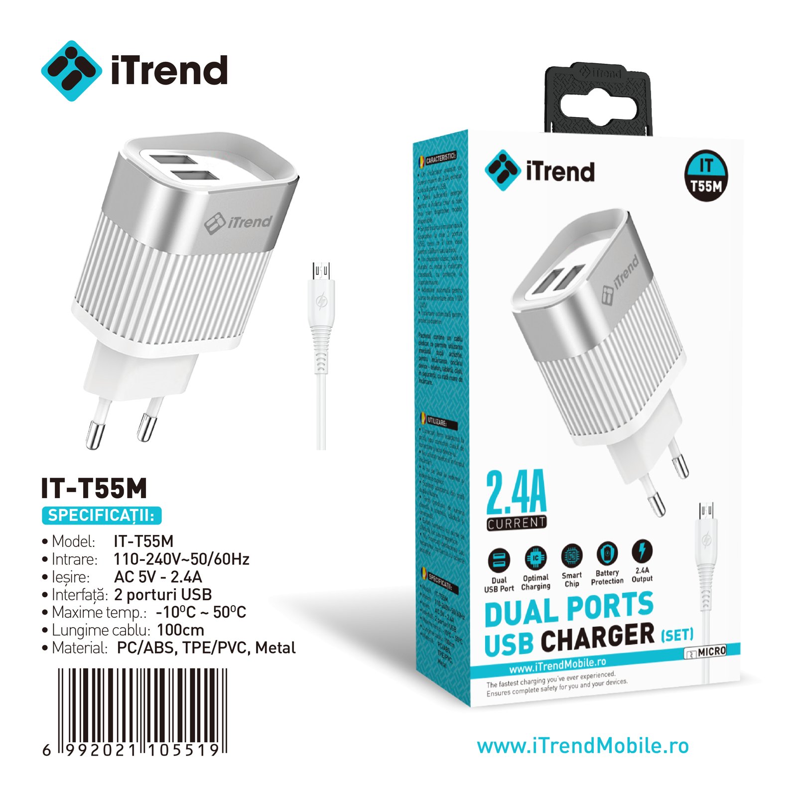 Fișa produsului IT-T55M-WH